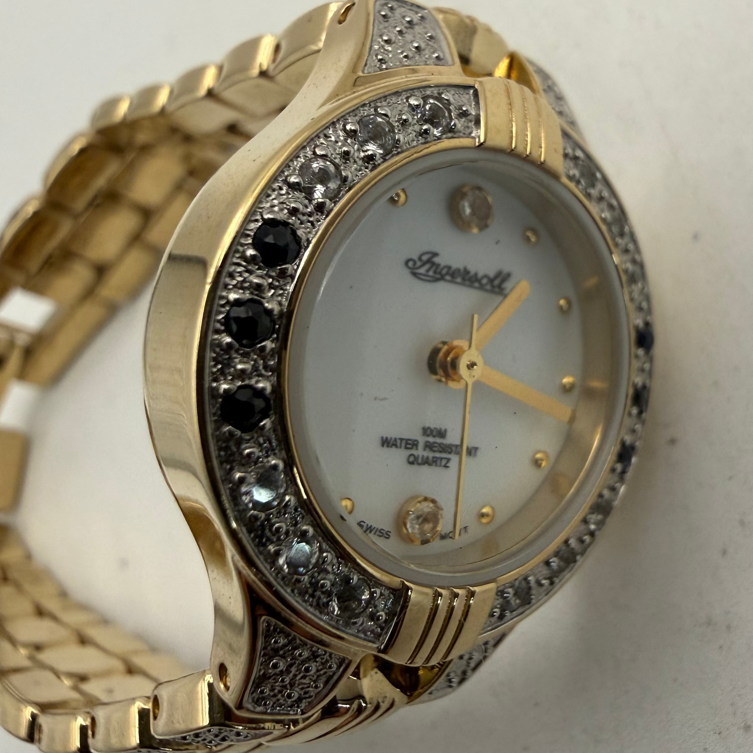 Ingersoll Gems IG0113 Gold Tone Swiss Quartz Ladies Watch (Fully Tested and Working)- £35.00