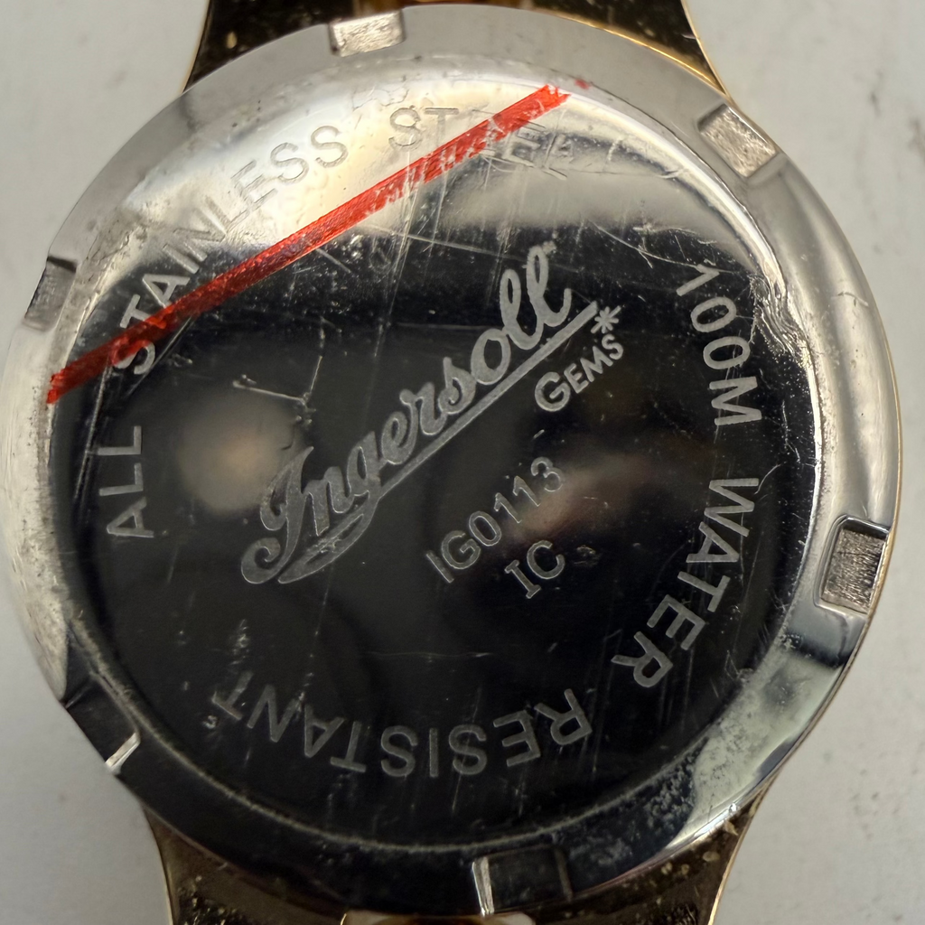 Ingersoll Gems IG0113 Gold Tone Swiss Quartz Ladies Watch (Fully Tested and Working)- £35.00
