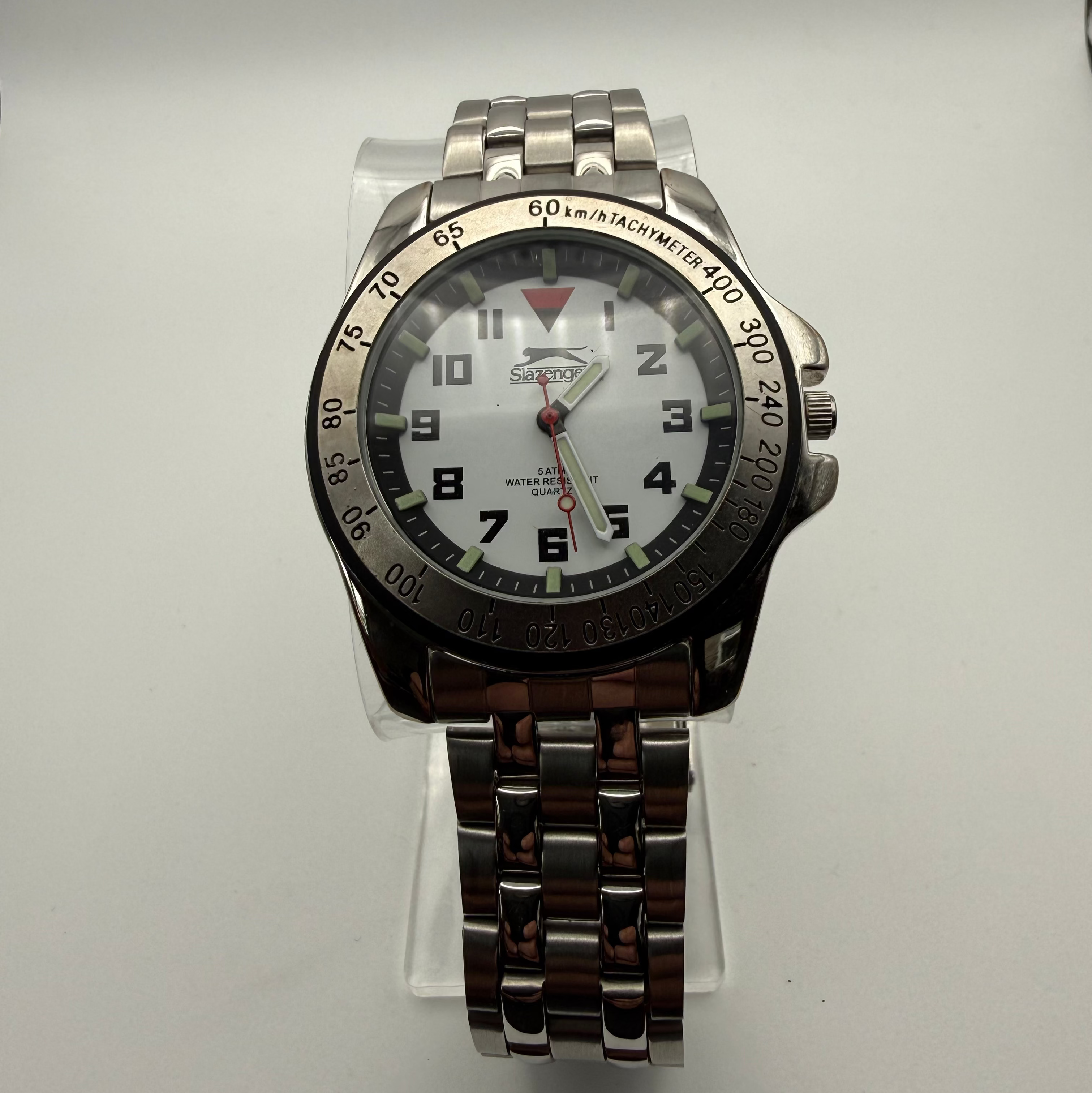 Slazenger Quartz Tachymeter – White Dial- £12.99