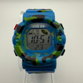 Xin Jie Kids Digital Camo Sports Watch – Blue Camouflage- £4.99