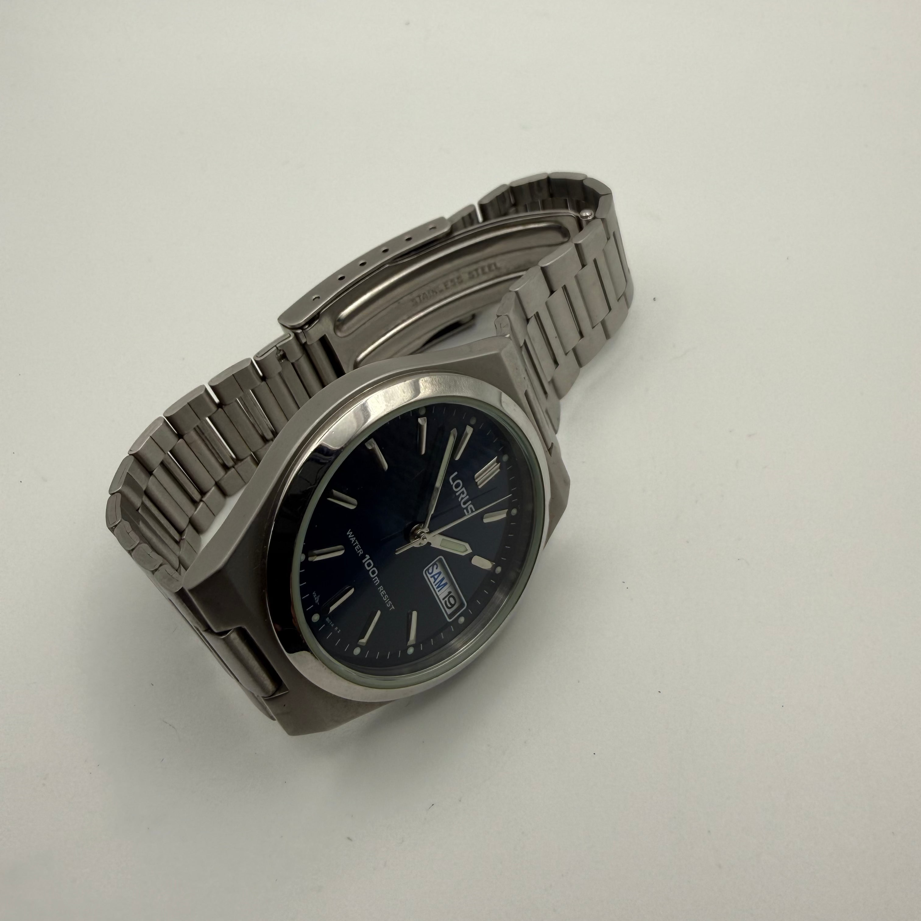 Lorus Blue Dial Day-Date- £29.95