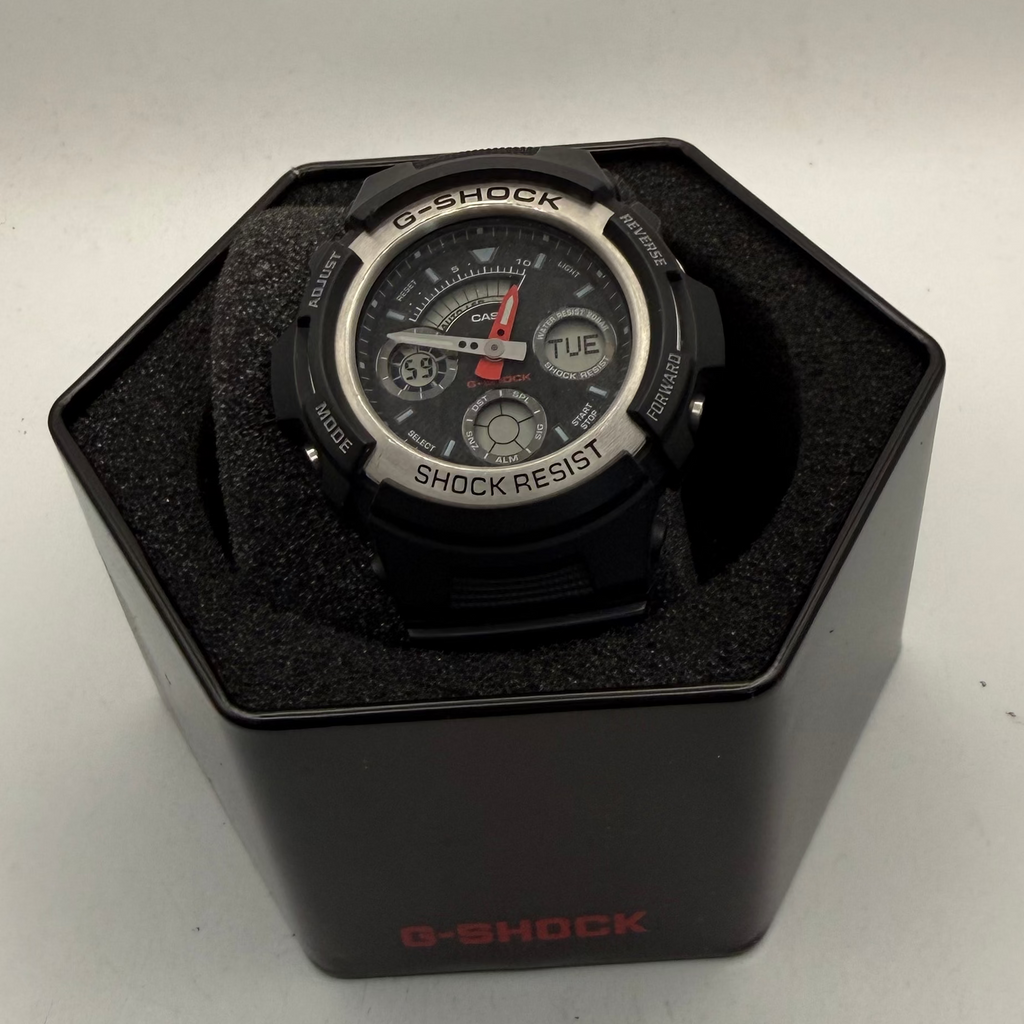 Casio G-Shock AW-591 Black Ana-Digi Shock Resistant Watch (Fully Tested and Working- £55.00