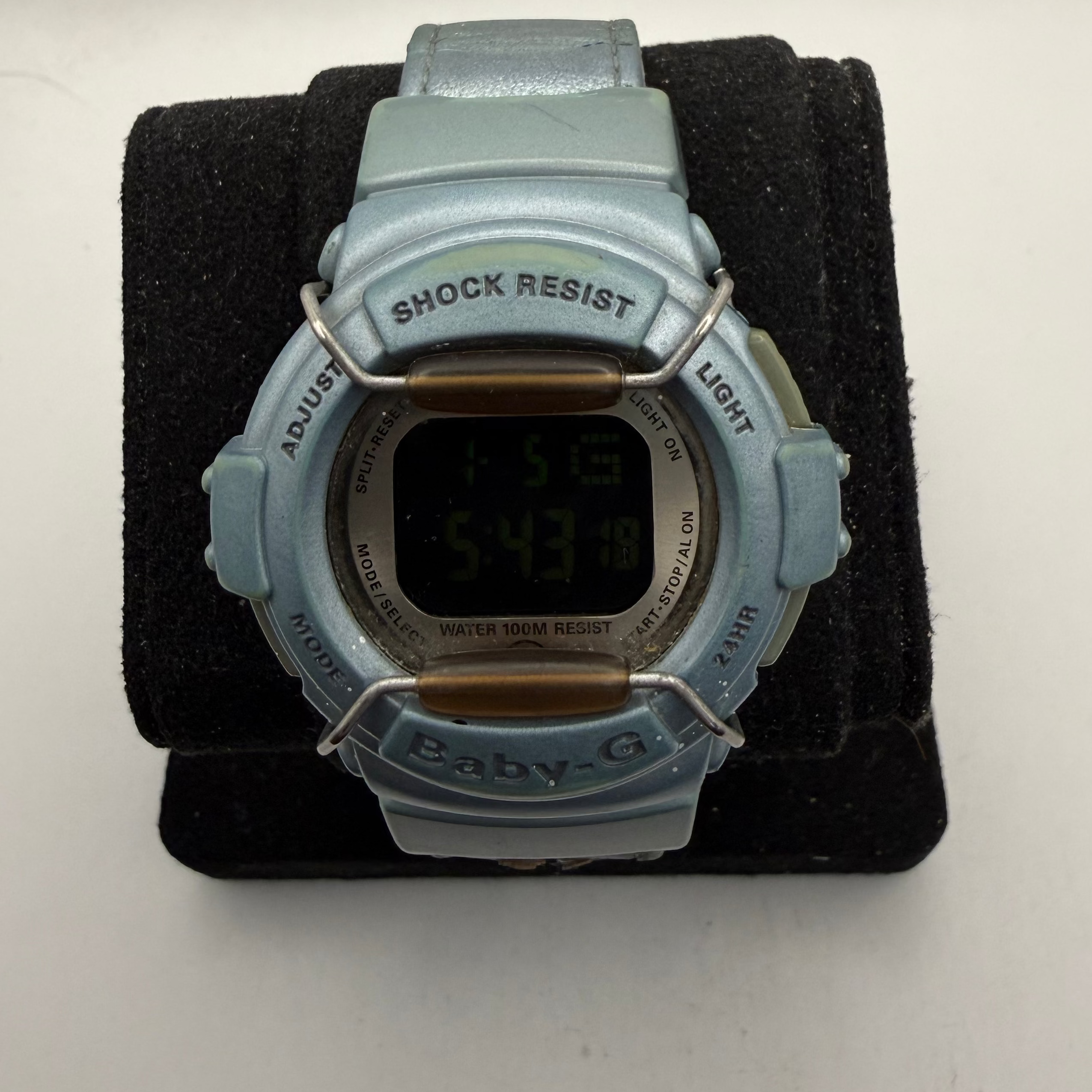 Casio Baby-G Shock Resist Digital Blue Ladies Watch 100M (Fully Tested and Working)- £30.00