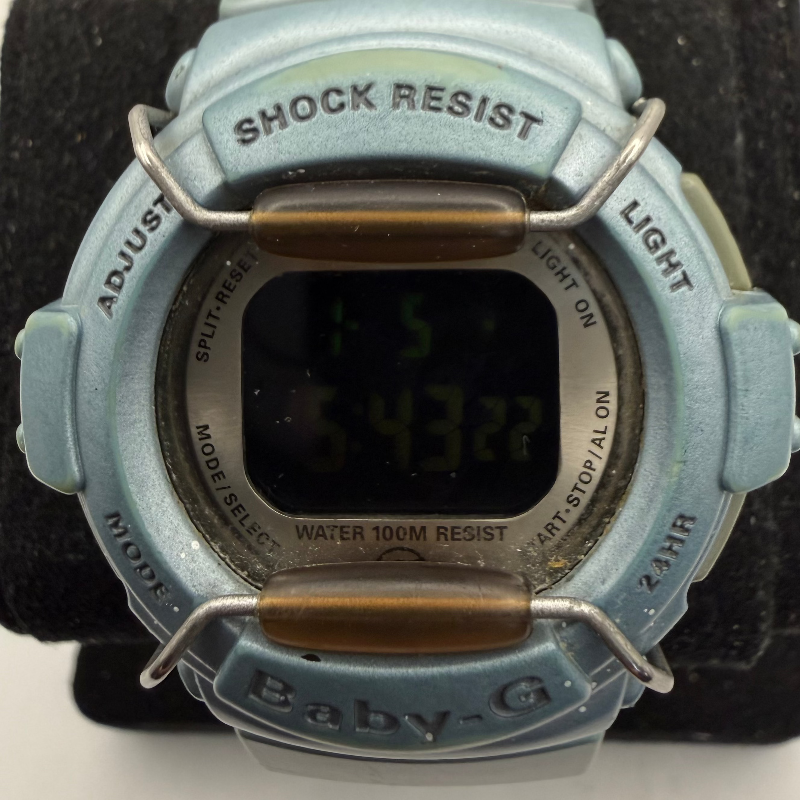 Casio Baby-G Shock Resist Digital Blue Ladies Watch 100M (Fully Tested and Working)- £30.00