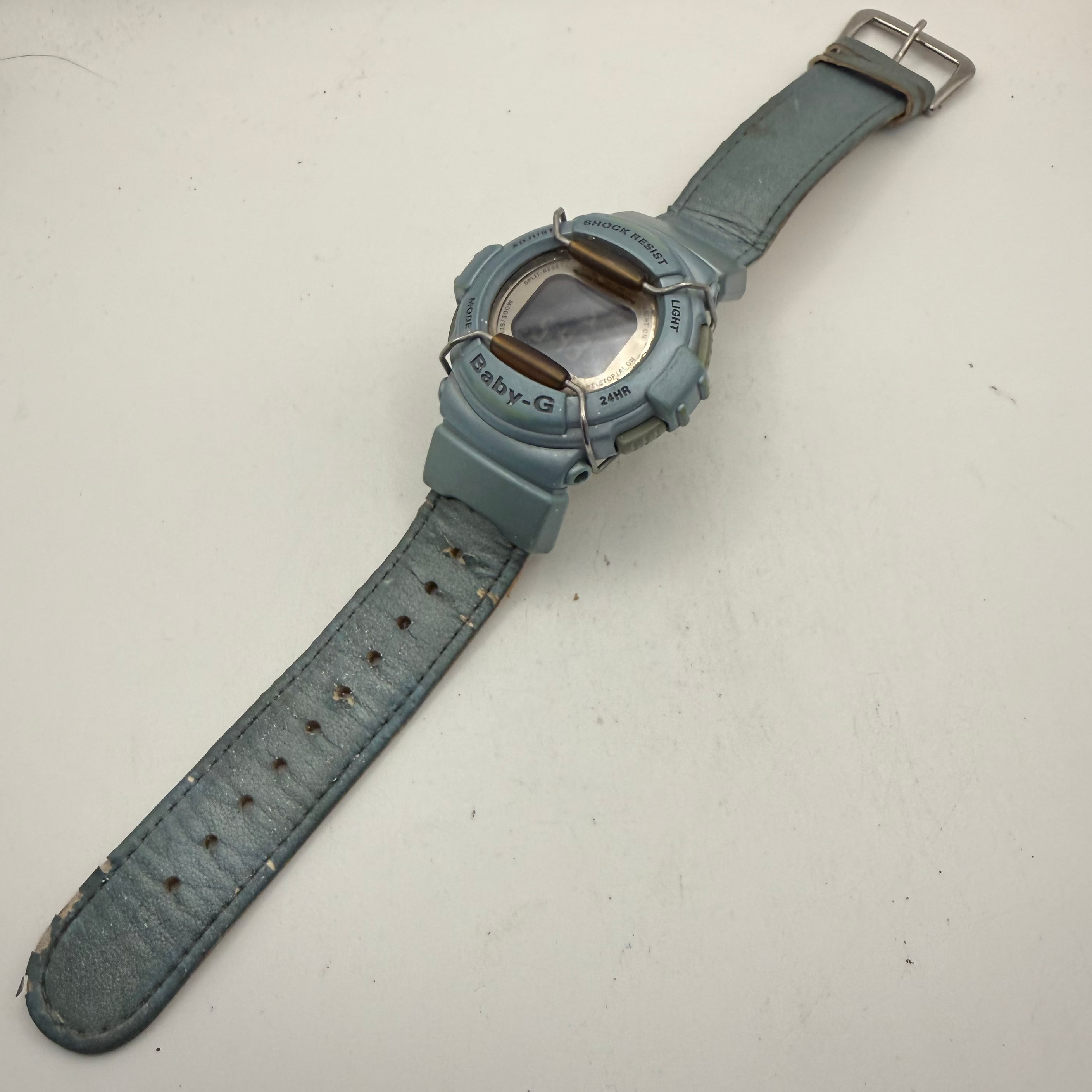 Casio Baby-G Shock Resist Digital Blue Ladies Watch 100M (Fully Tested and Working)- £30.00