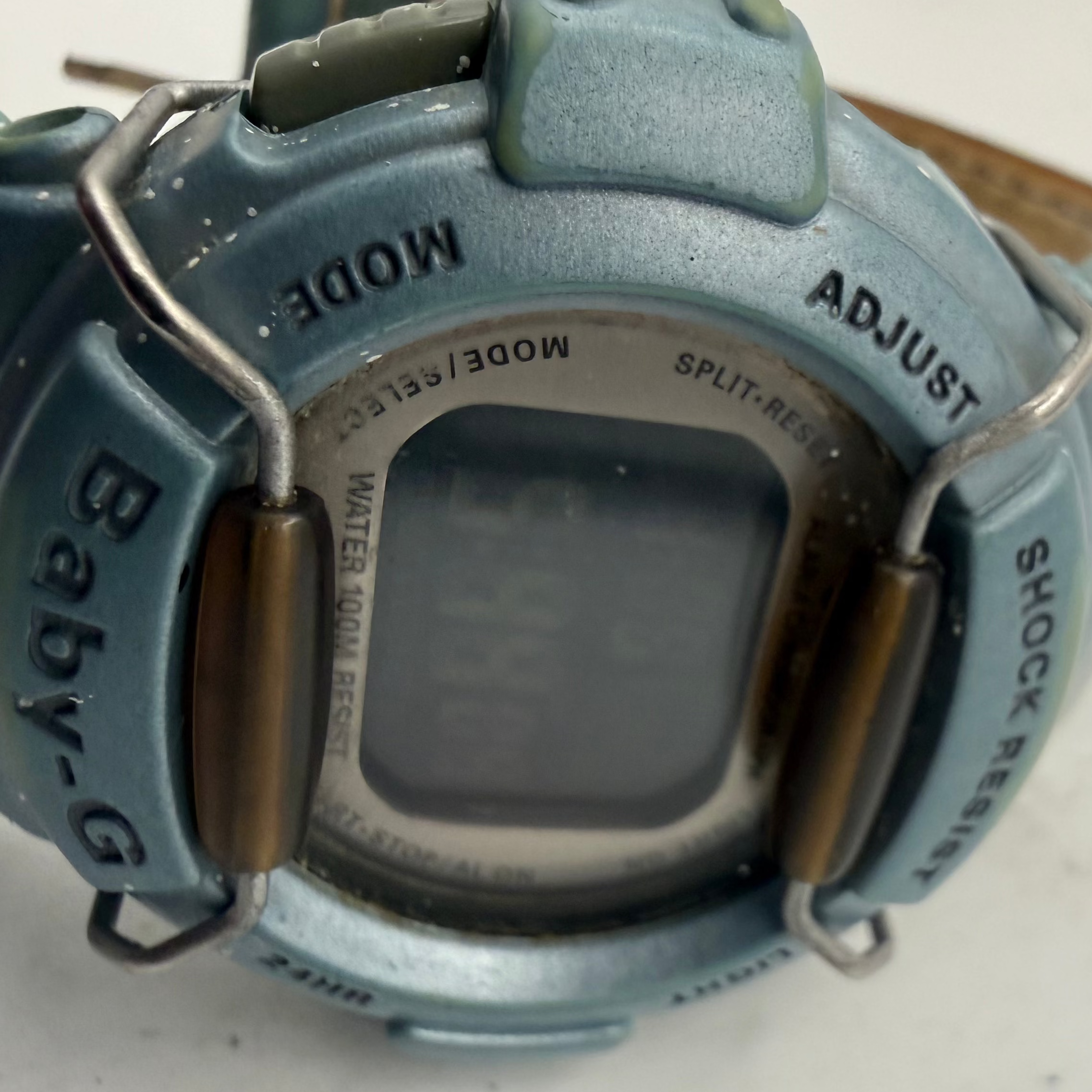 Casio Baby-G Shock Resist Digital Blue Ladies Watch 100M (Fully Tested and Working)- £30.00
