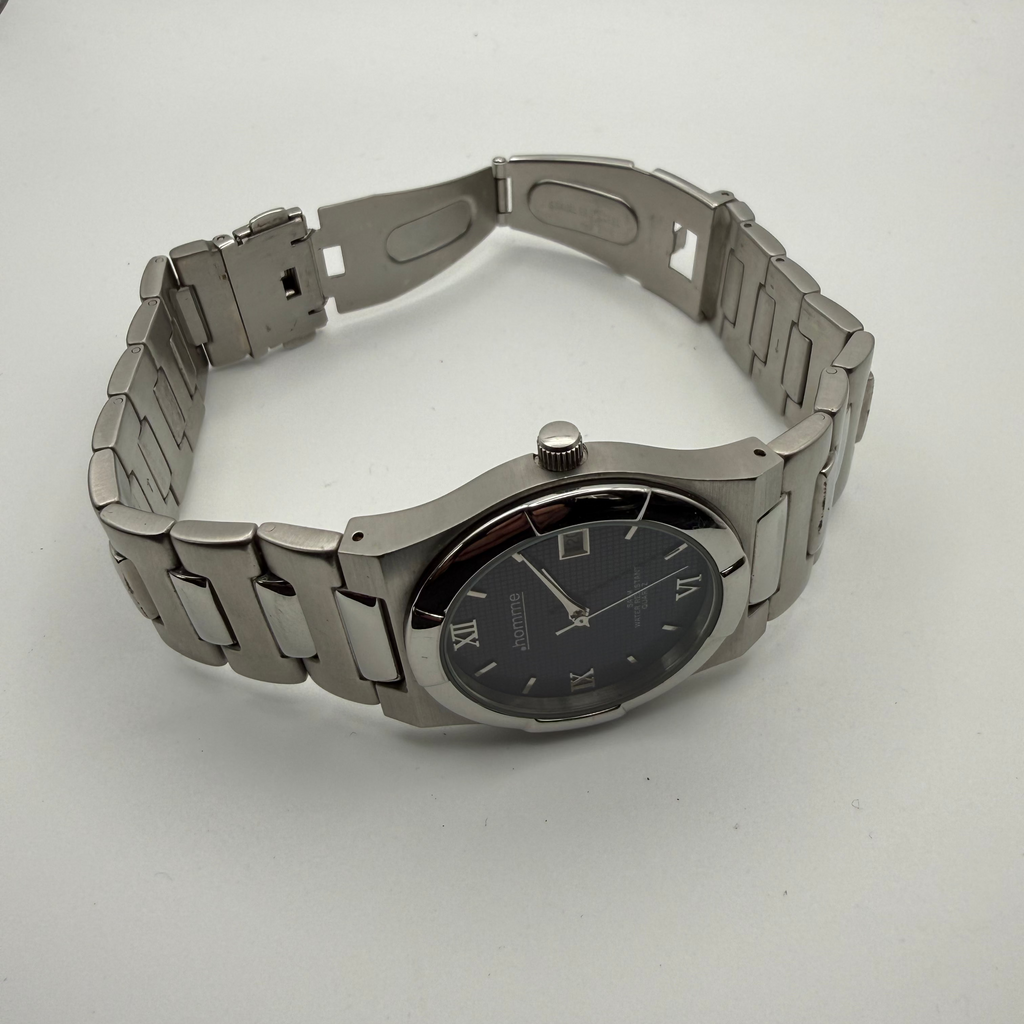 Homme Quartz Date Watch – Blue Dial- £29.99