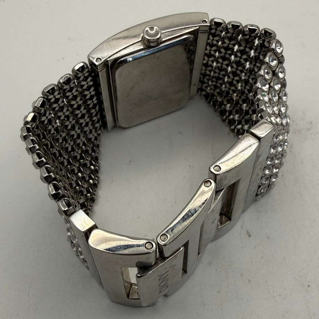 DKNY NY-4661 Crystal Set Stainless Steel Ladies Watch (Fully Tested and Working)- £35.00