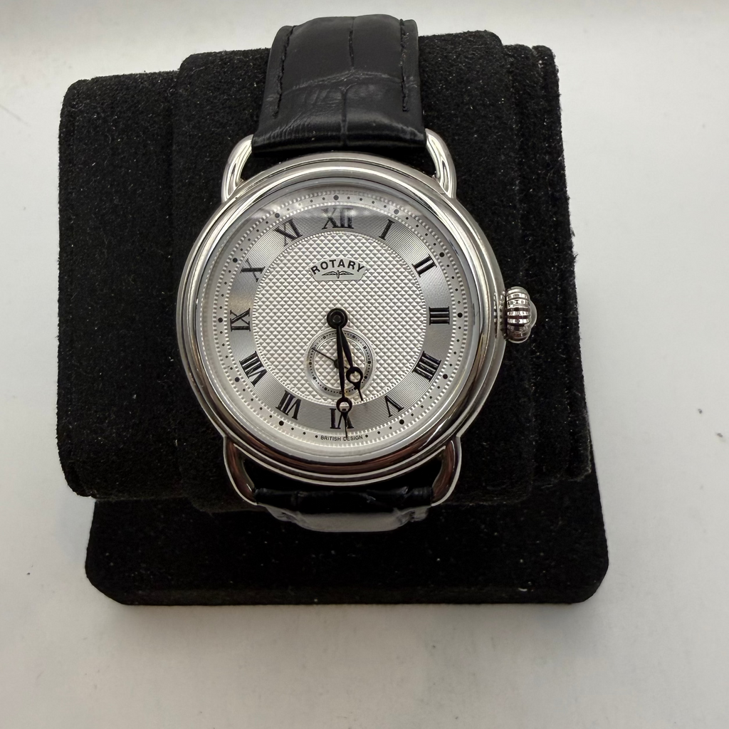 Rotary 125 Years of Watchmaking Small Seconds Quartz Men's Watch GS02424 (Fully Tested and Working)- £60.00