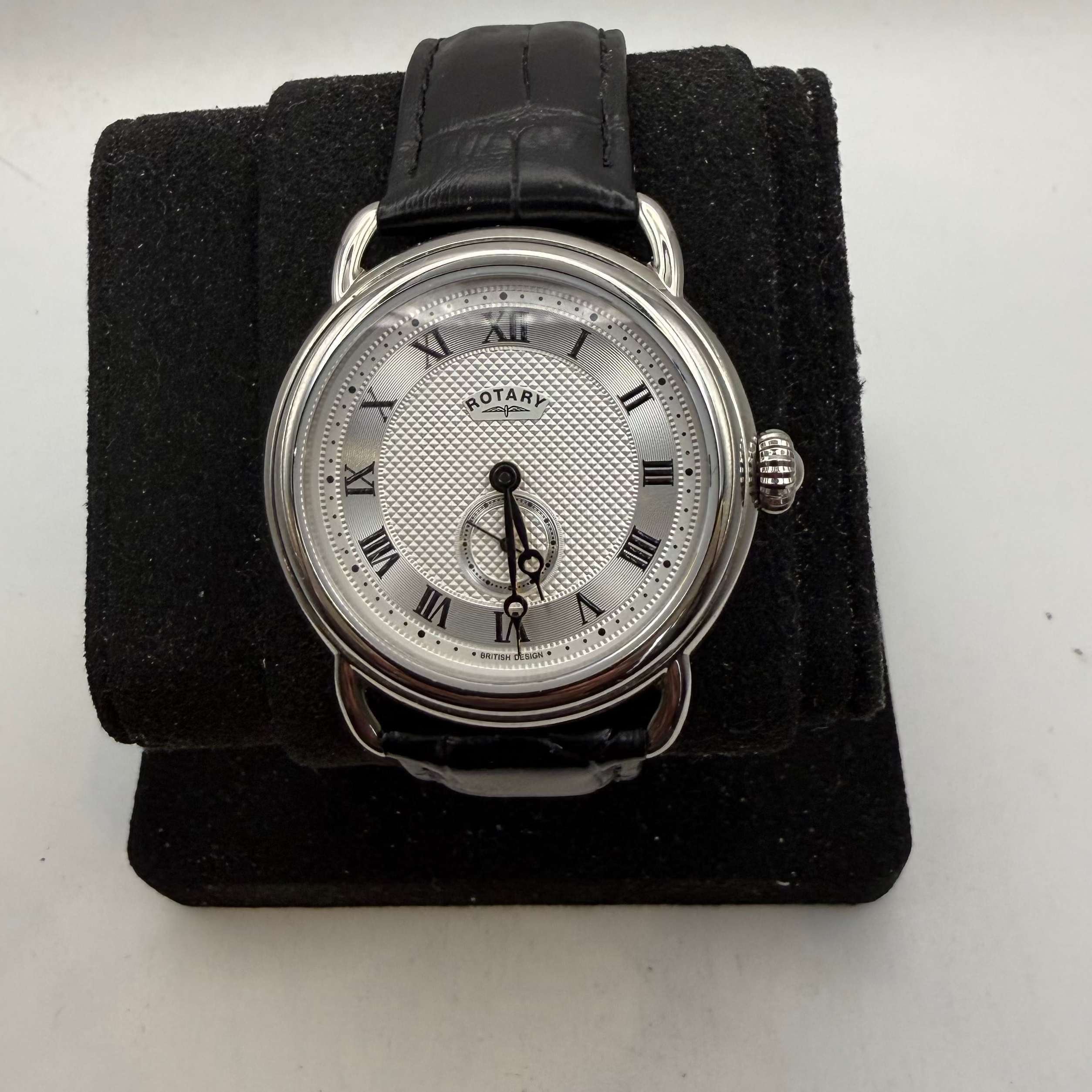 Rotary 125 Years of Watchmaking Small Seconds Quartz Men's Watch GS02424 (Fully Tested and Working)- £60.00