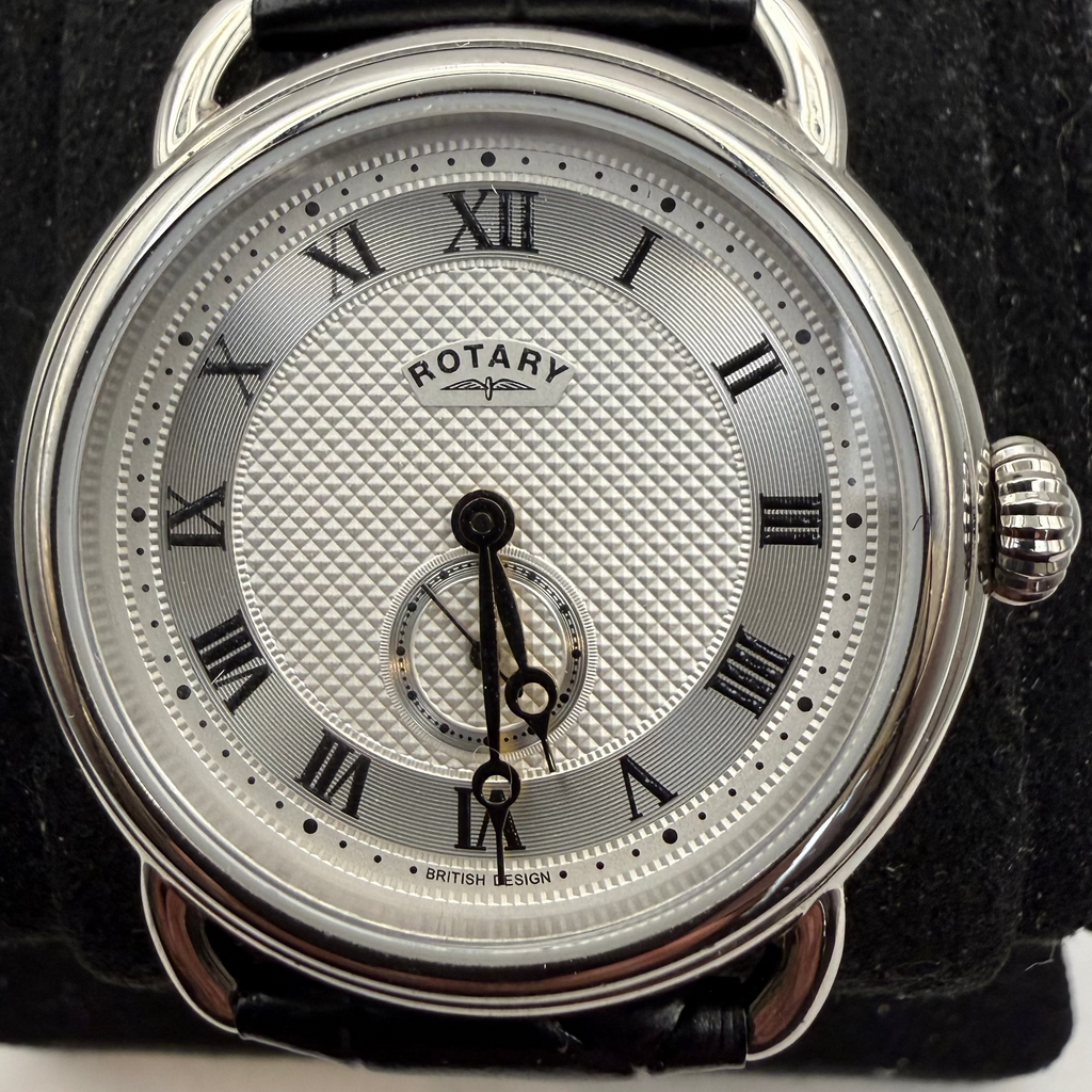 Rotary 125 Years of Watchmaking Small Seconds Quartz Men's Watch GS02424 (Fully Tested and Working)- £60.00