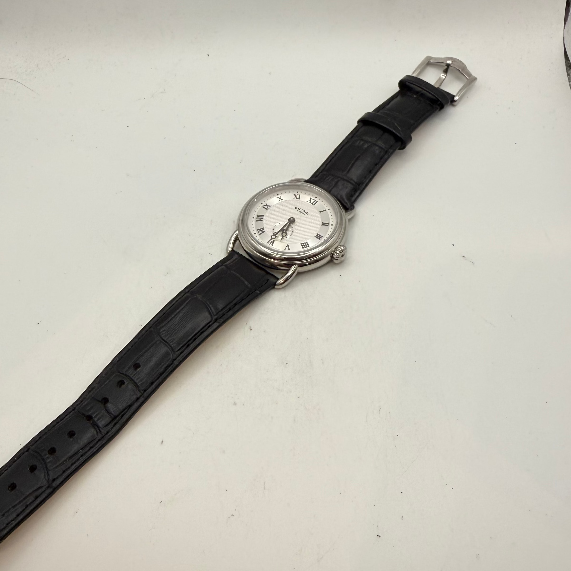 Rotary 125 Years of Watchmaking Small Seconds Quartz Men's Watch GS02424 (Fully Tested and Working)- £60.00