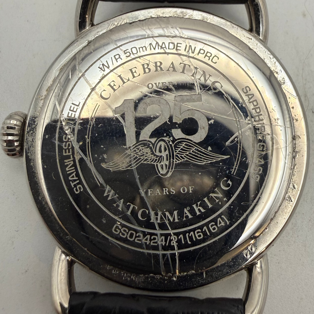 Rotary 125 Years of Watchmaking Small Seconds Quartz Men's Watch GS02424 (Fully Tested and Working)- £60.00