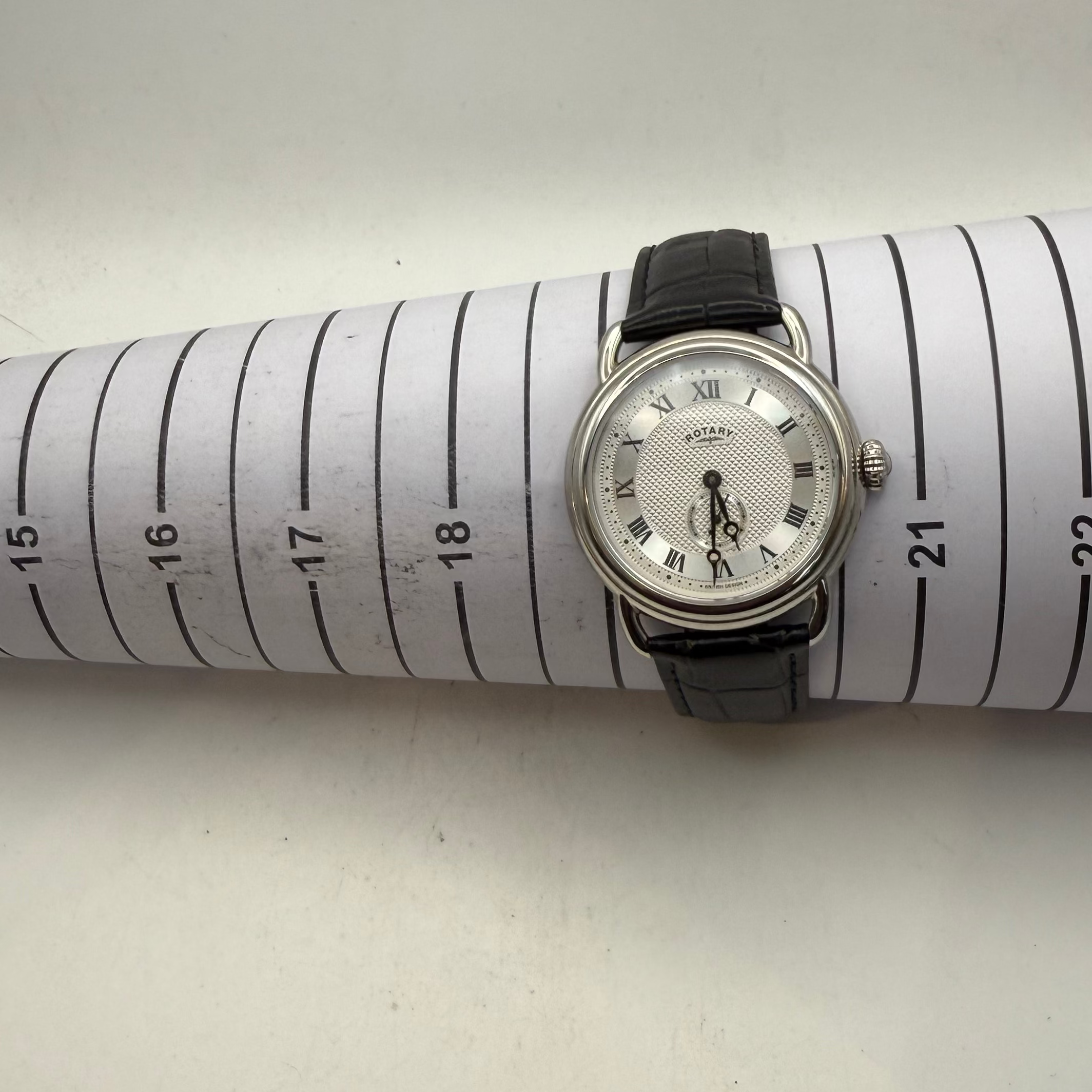 Rotary 125 Years of Watchmaking Small Seconds Quartz Men's Watch GS02424 (Fully Tested and Working)- £60.00