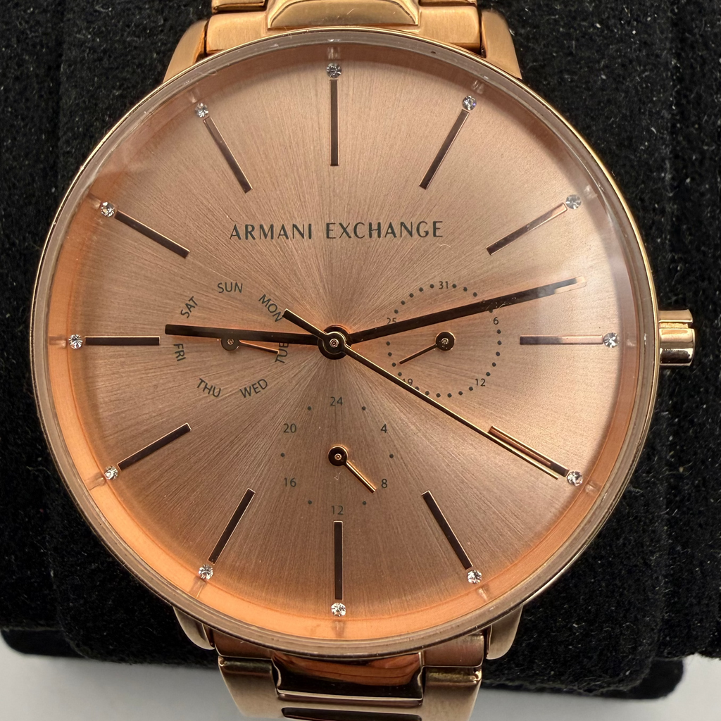 Armani Exchange Rose Gold Multi-Function Men's Watch AX5532 (Fully Tested and Working)- £40.00