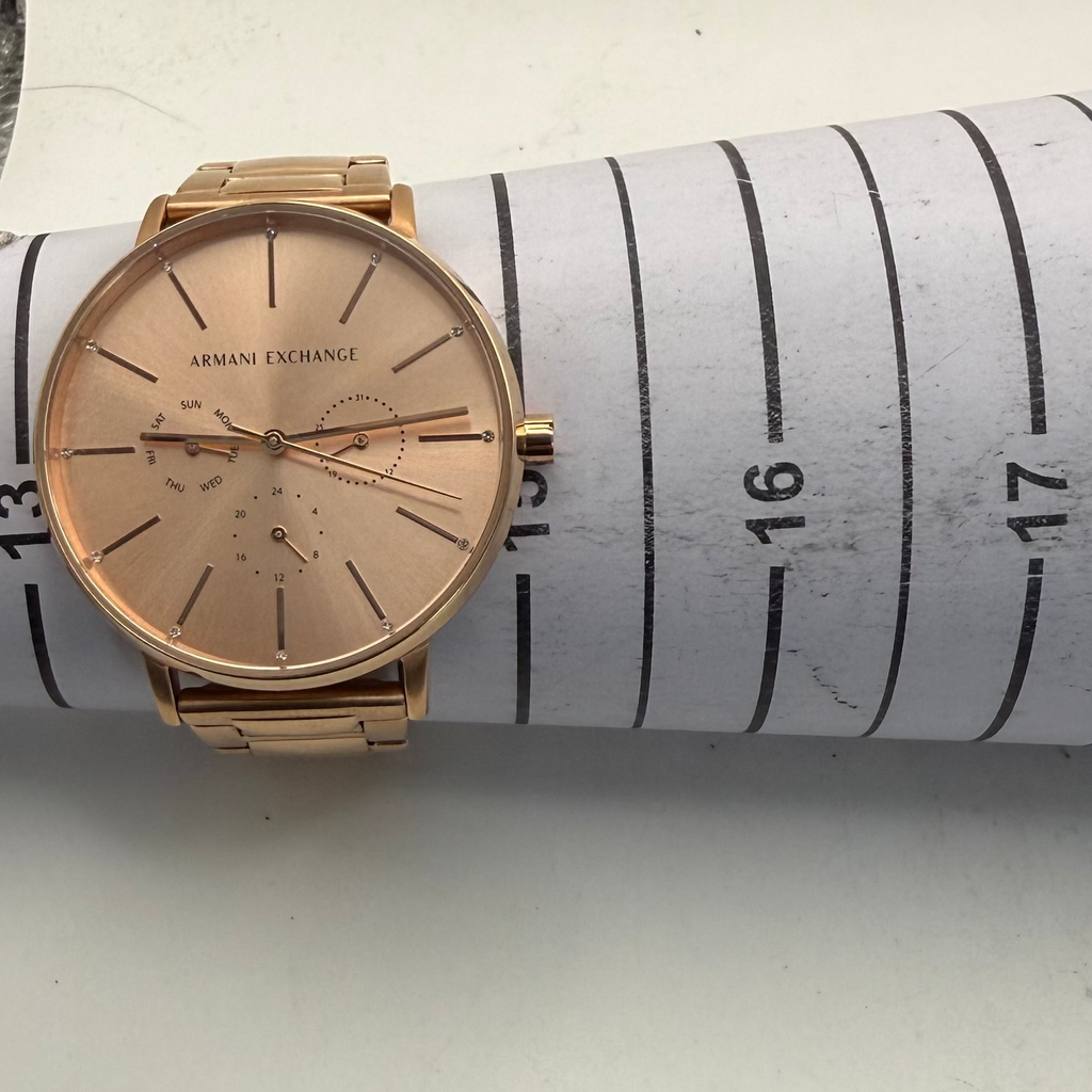 Armani Exchange Rose Gold Multi-Function Men's Watch AX5532 (Fully Tested and Working)- £40.00