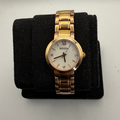 Bulova Rose Gold Tone Mother of Pearl Dial Ladies Watch (Fully Tested and Working)- £65.00