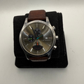 Ted Baker Chronograph Brown Leather Men's Watch Date Quartz (Fully Tested and Working)- £35.00