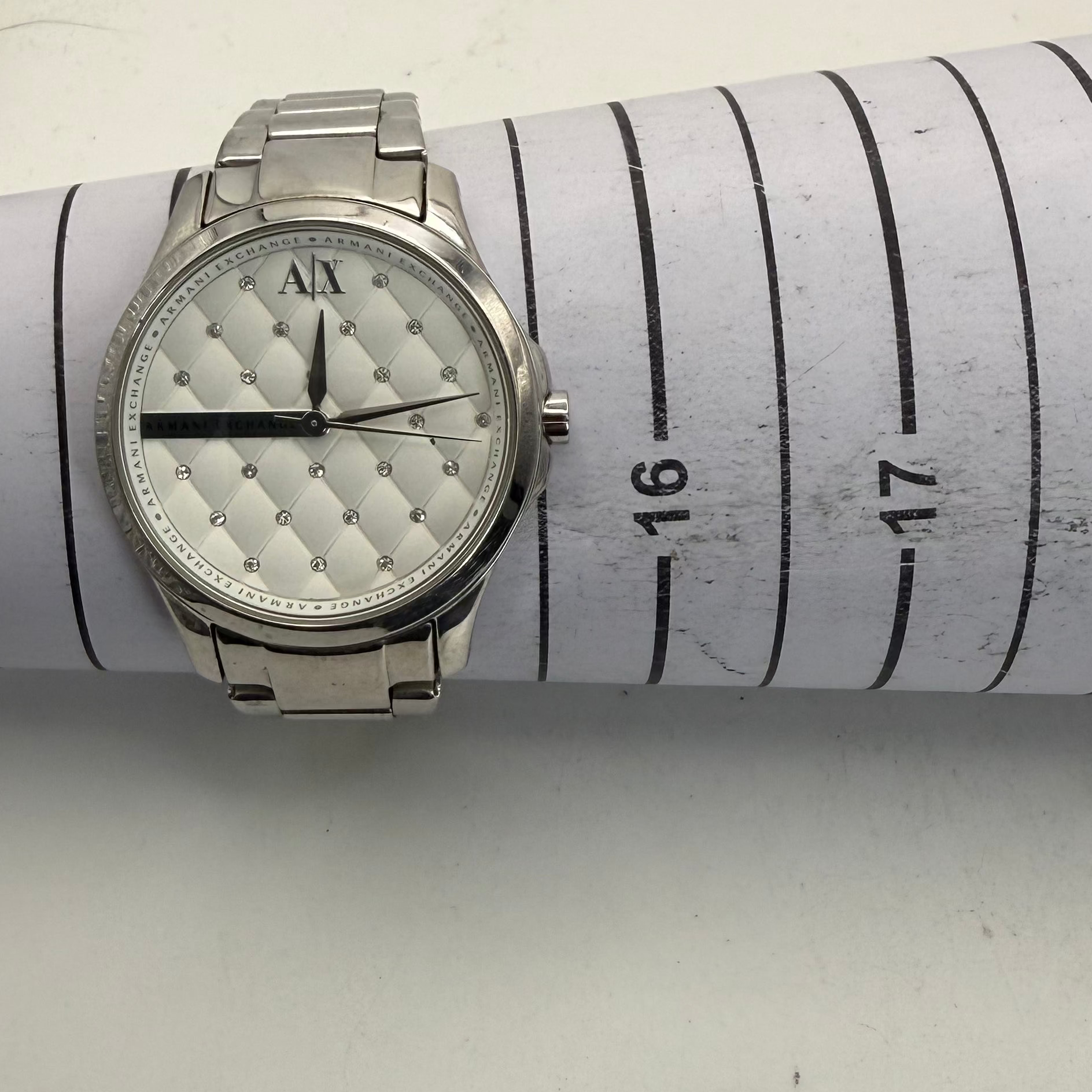 Armani Exchange AX5208 Crystal Dial Ladies Quartz Watch (Fully Tested and Working)- £45.00