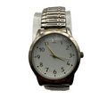 No Brand Classic White Dial Quartz Watch – Gold Tone Bracelet – Pre-Loved- £9.99