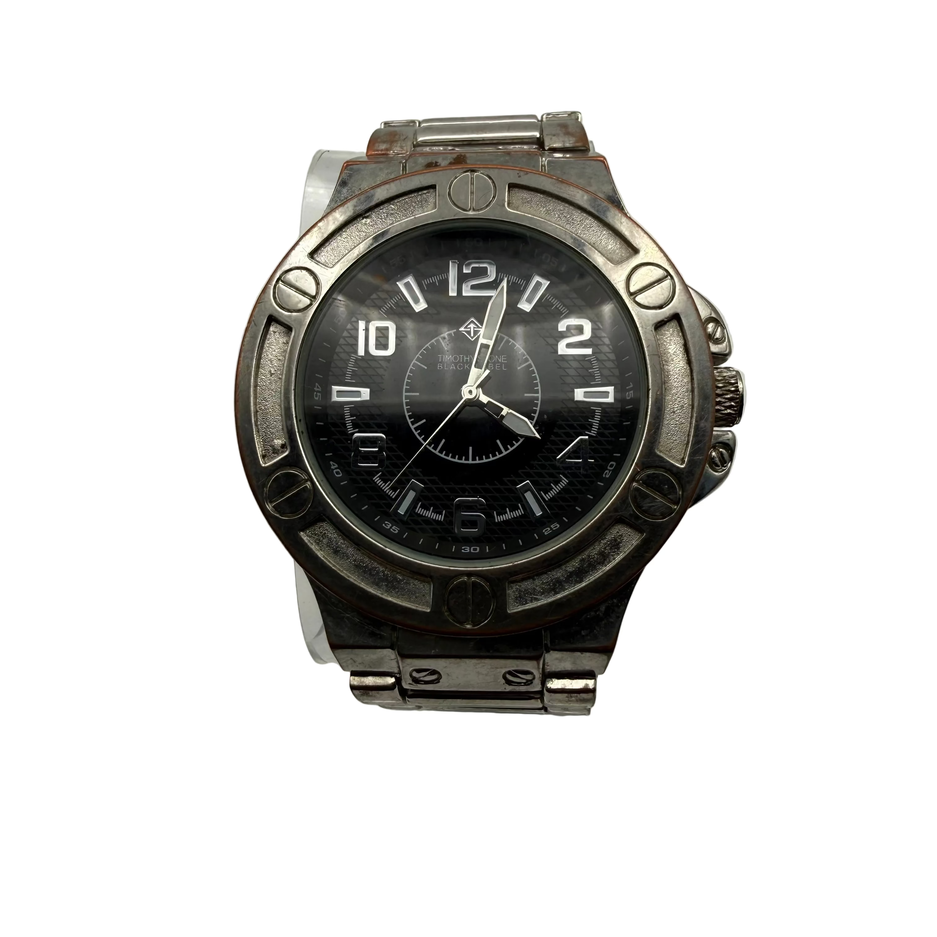 Timothy Stone Black Label Stainless Steel Watch-29.99
