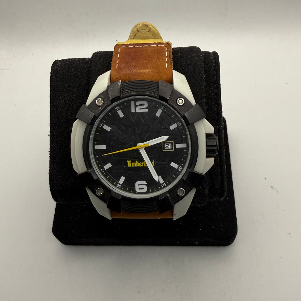 Timberland 13326J Black Dial Date Quartz Men's Watch 50mm (Fully Tested and Working)- £35.00