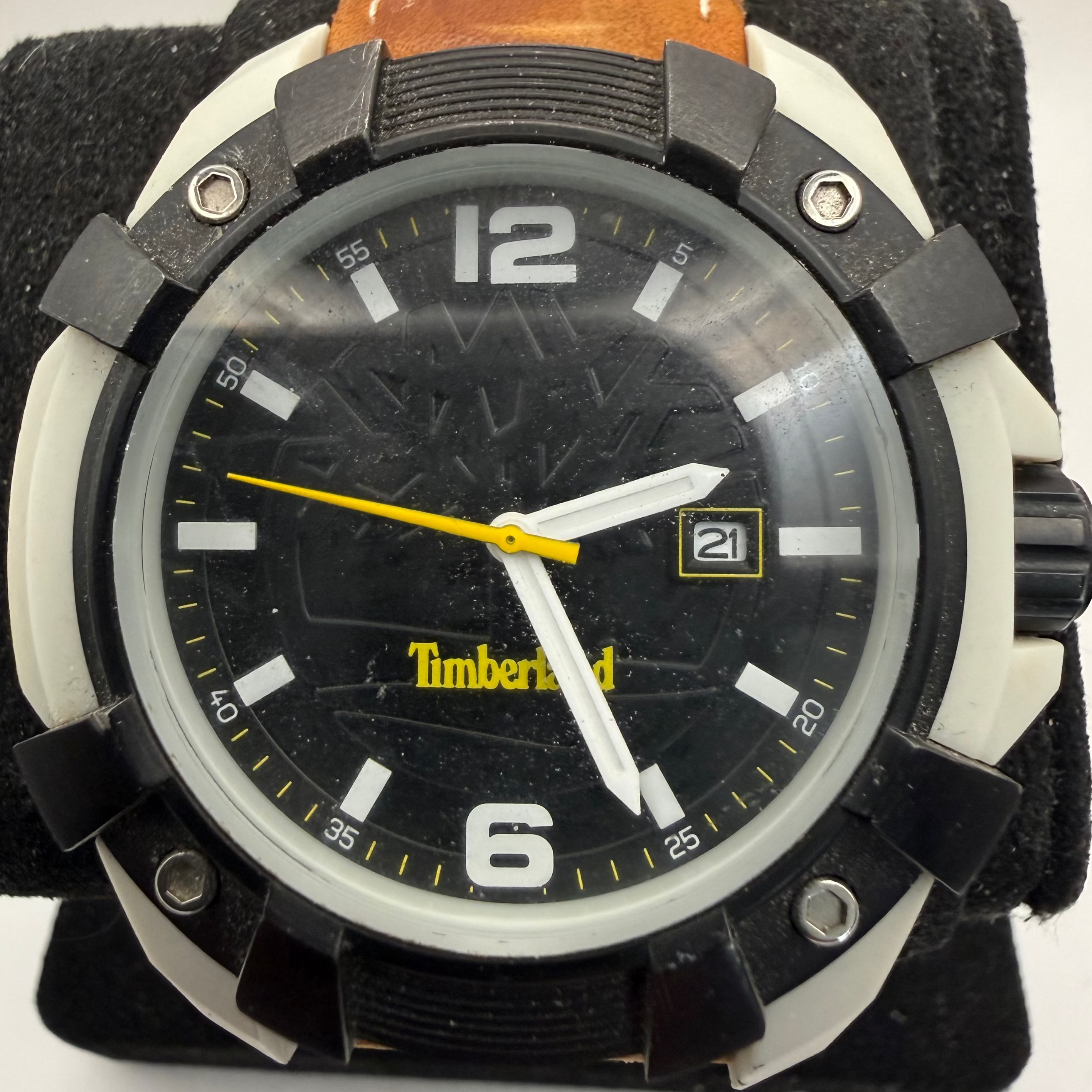 Timberland 13326J Black Dial Date Quartz Men's Watch 50mm (Fully Tested and Working)- £35.00