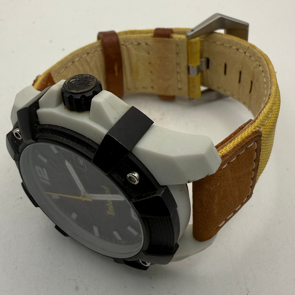 Timberland 13326J Black Dial Date Quartz Men's Watch 50mm (Fully Tested and Working)- £35.00