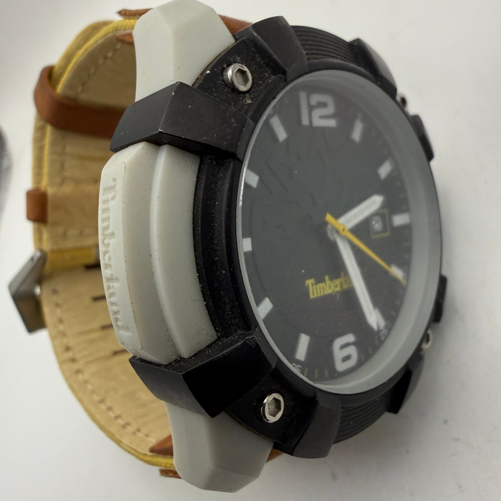 Timberland 13326J Black Dial Date Quartz Men's Watch 50mm (Fully Tested and Working)- £35.00