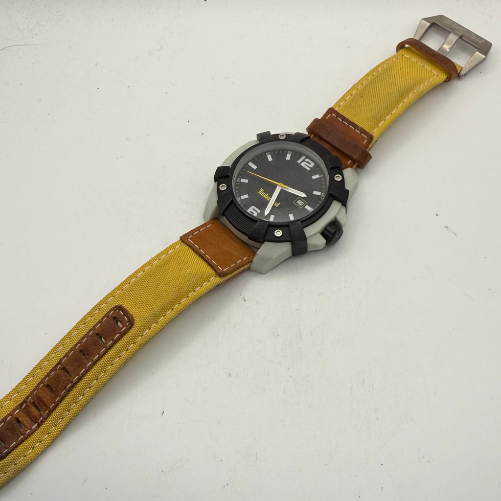 Timberland 13326J Black Dial Date Quartz Men's Watch 50mm (Fully Tested and Working)- £35.00