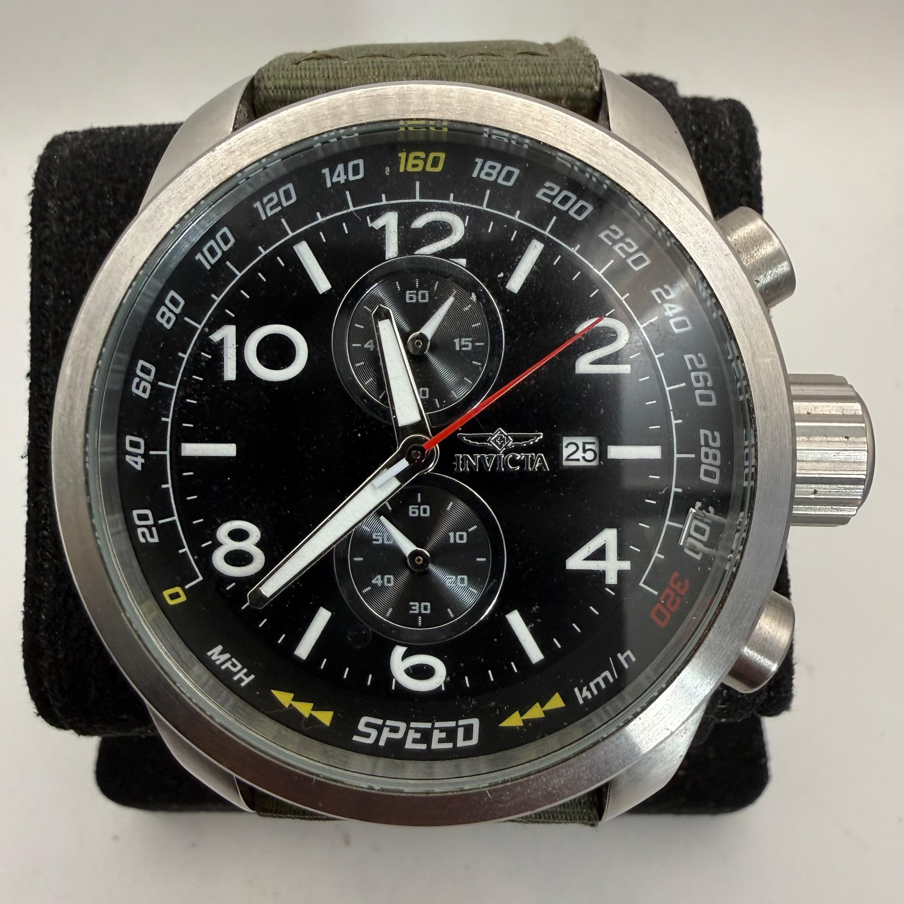 Invicta Aviator Trinite Chronograph Men’s Watch 19409 (Fully Tested and Working)- £60.00
