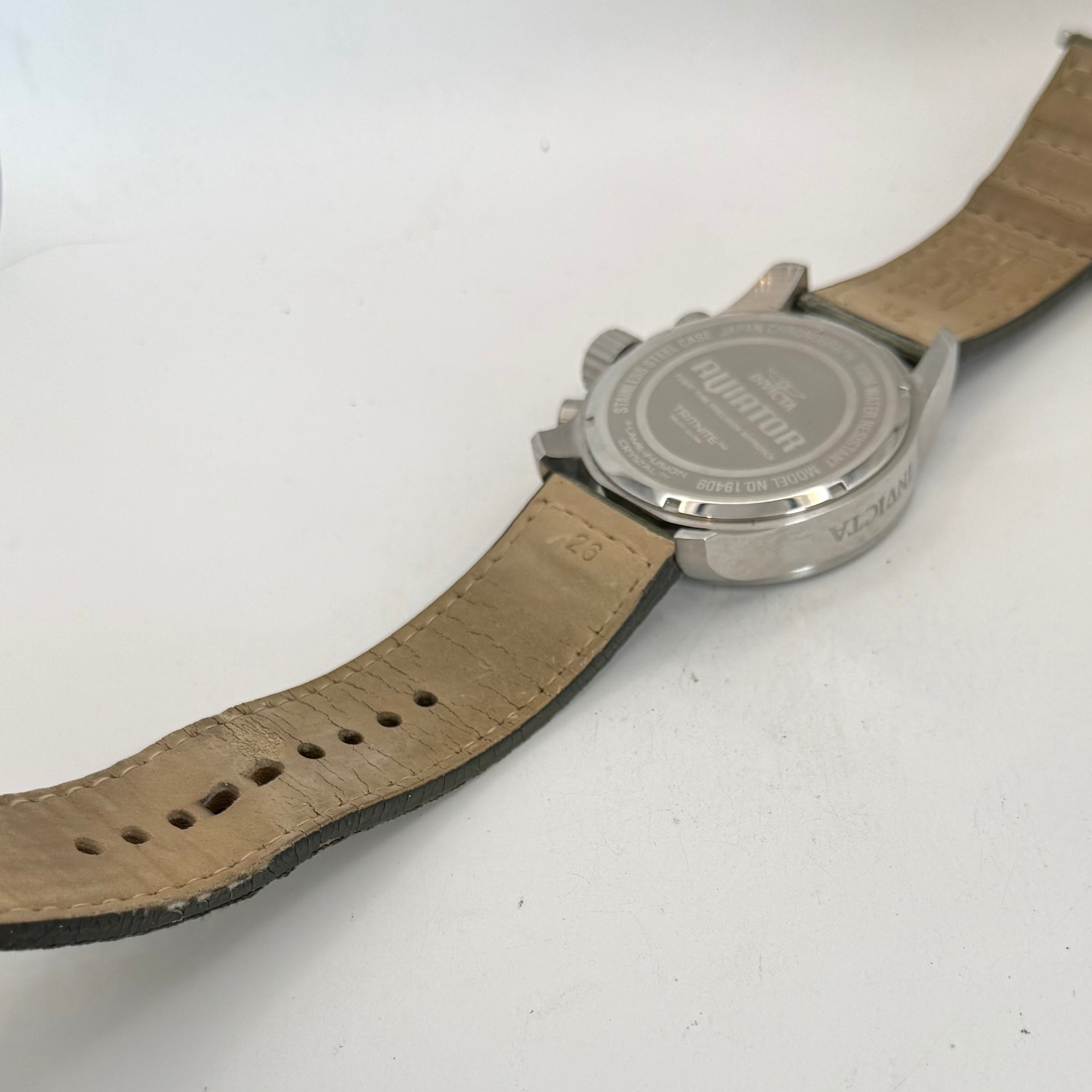 Invicta Aviator Trinite Chronograph Men’s Watch 19409 (Fully Tested and Working)- £60.00