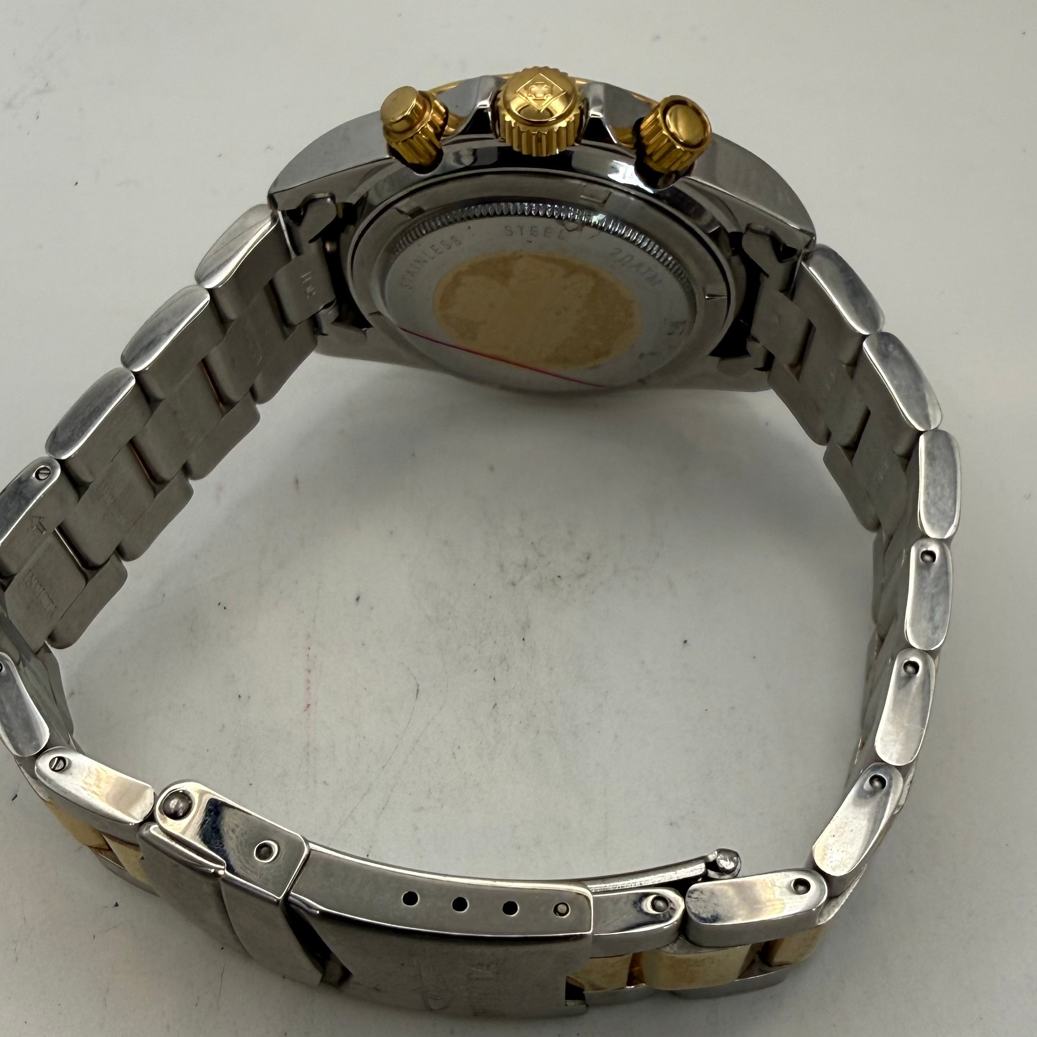 Invicta Professional Speedway 9212 Two-Tone Chronograph Men’s Watch (Fully Tested and Working)- £60.00