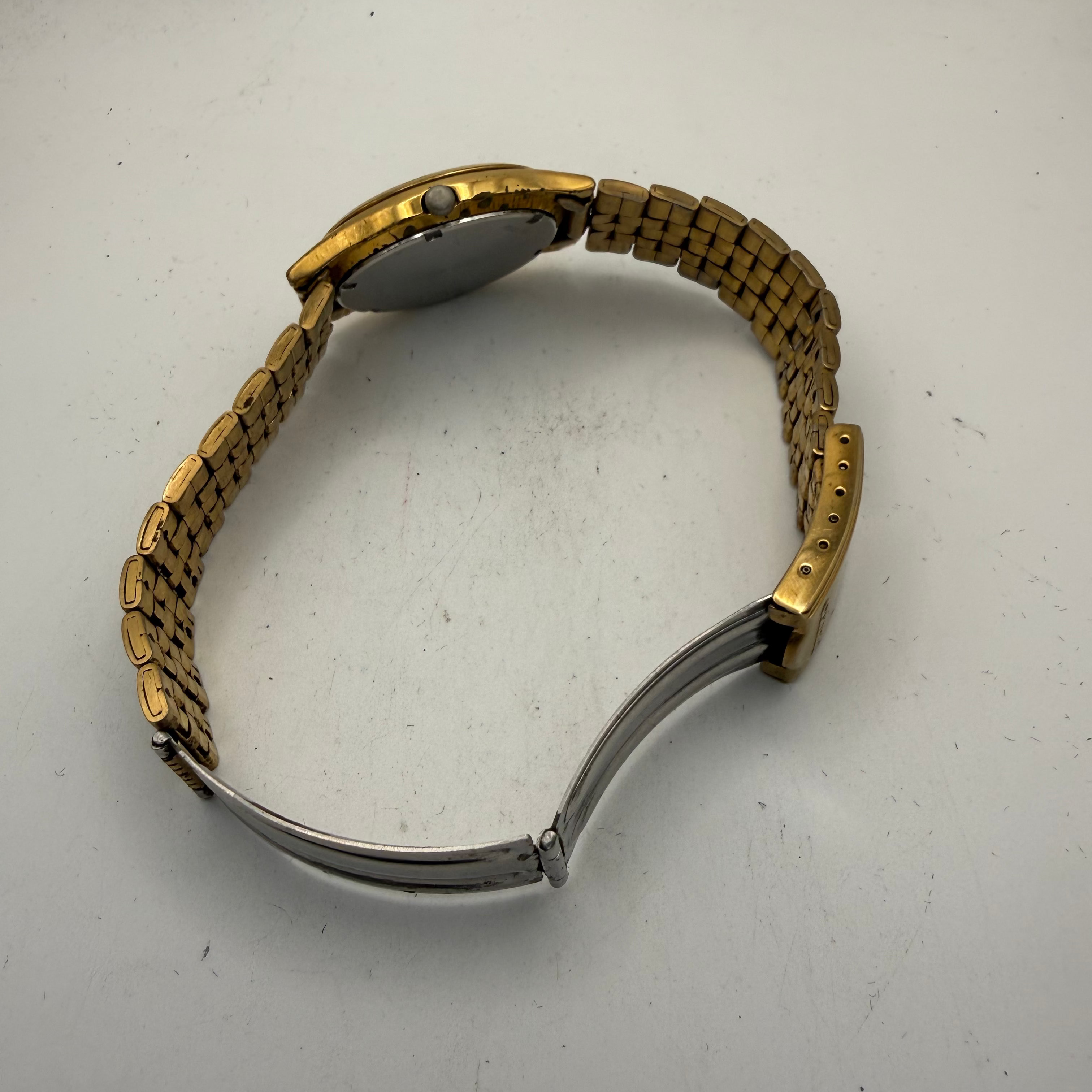 Seiko Quartz Day/Date Gold-Tone Men's Watch 7N43-9041 (Fully Tested and Working)- £80.00