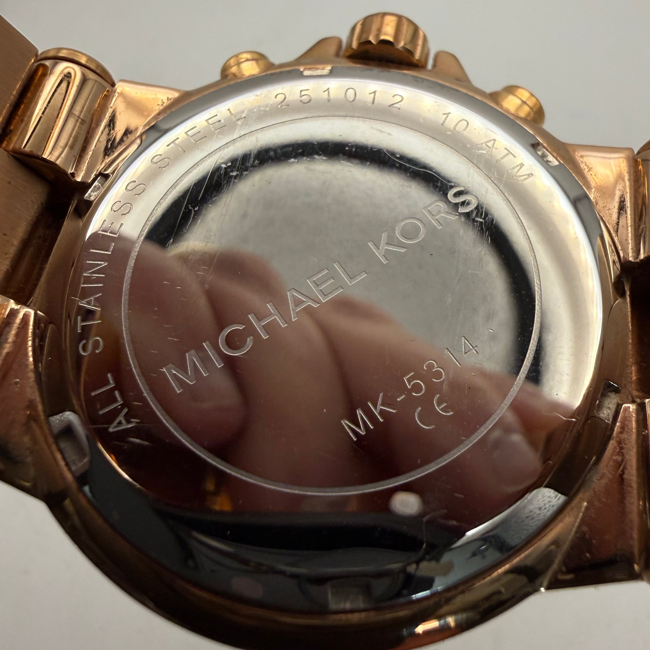 Michael Kors MK5314 Rose Gold Chronograph Ladies Watch (Fully Tested and Working)- £65.00