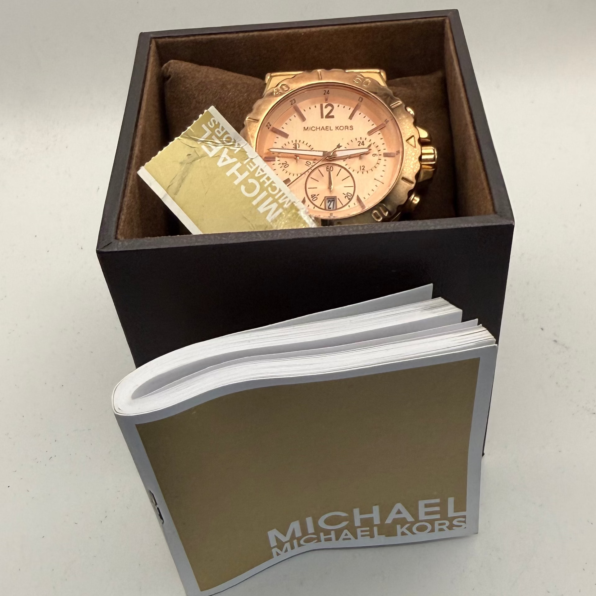 Michael Kors MK5314 Rose Gold Chronograph Ladies Watch (Fully Tested and Working)- £65.00