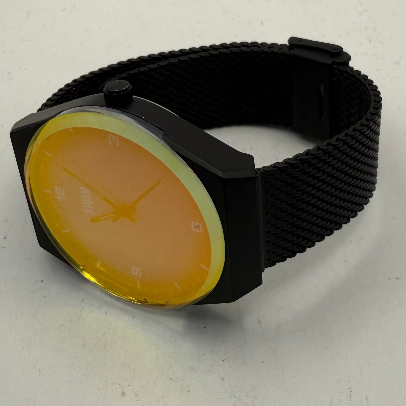 Storm Pinnacle Black Mesh Bracelet Quartz Watch (Fully Tested and Working)- £50.00