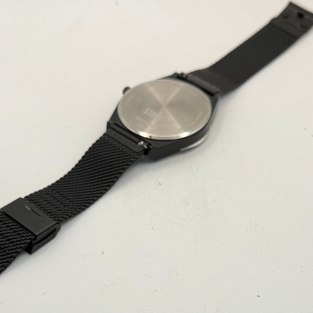 Storm Pinnacle Black Mesh Bracelet Quartz Watch (Fully Tested and Working)- £50.00
