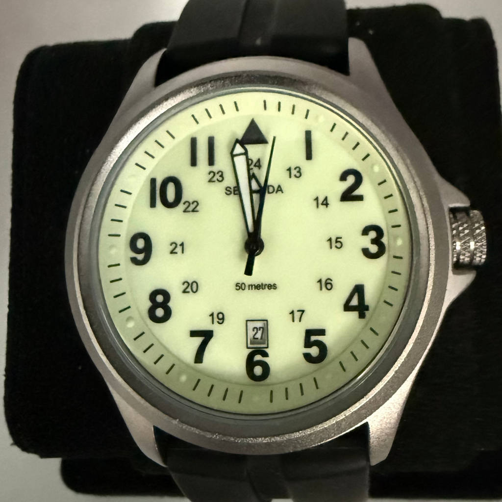 Sekonda NK30093 Military Style Quartz Date Men's Watch (Fully Tested and Working)- £35.00