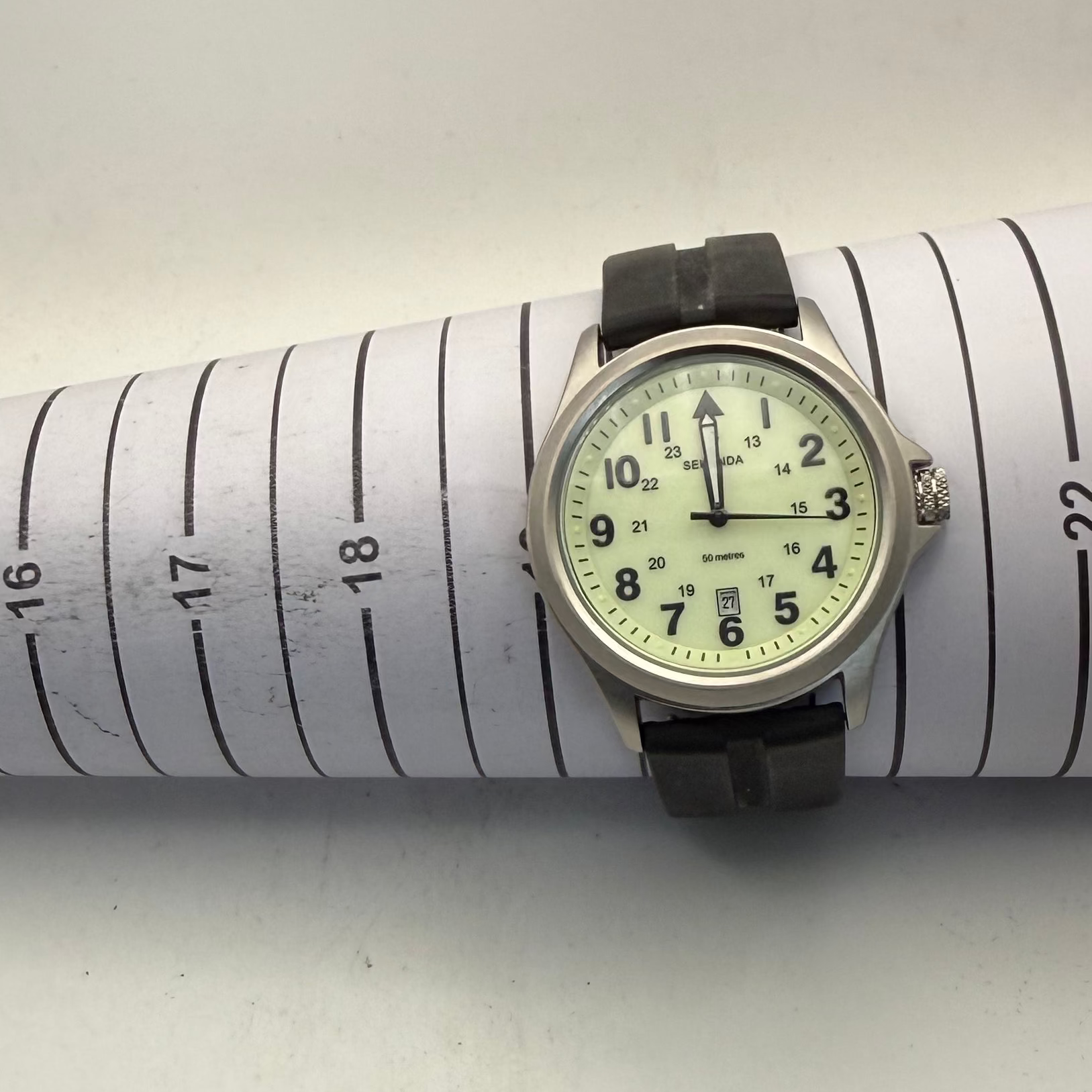 Sekonda NK30093 Military Style Quartz Date Men's Watch (Fully Tested and Working)- £35.00
