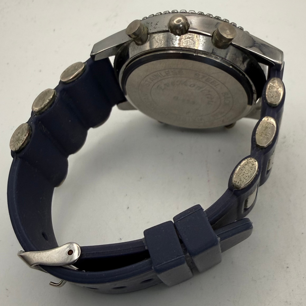 Eve MonCroise BT13 Ana-Digi Quartz Men's Watch Blue Silicone Strap (Fully Tested and Working)- £15.00