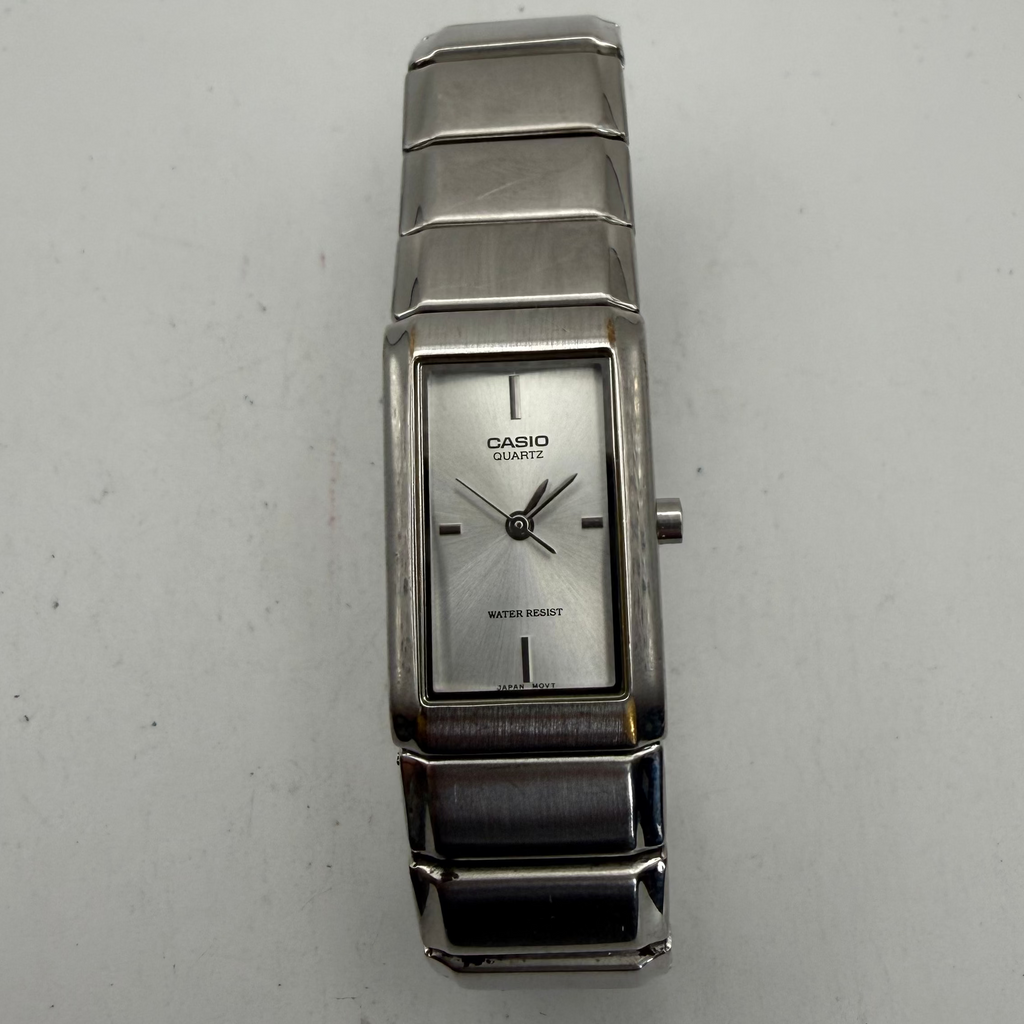 Casio LTP-2037 Ladies Quartz Silver Dial Stainless Steel Watch (Fully Tested and Working)- £30.00