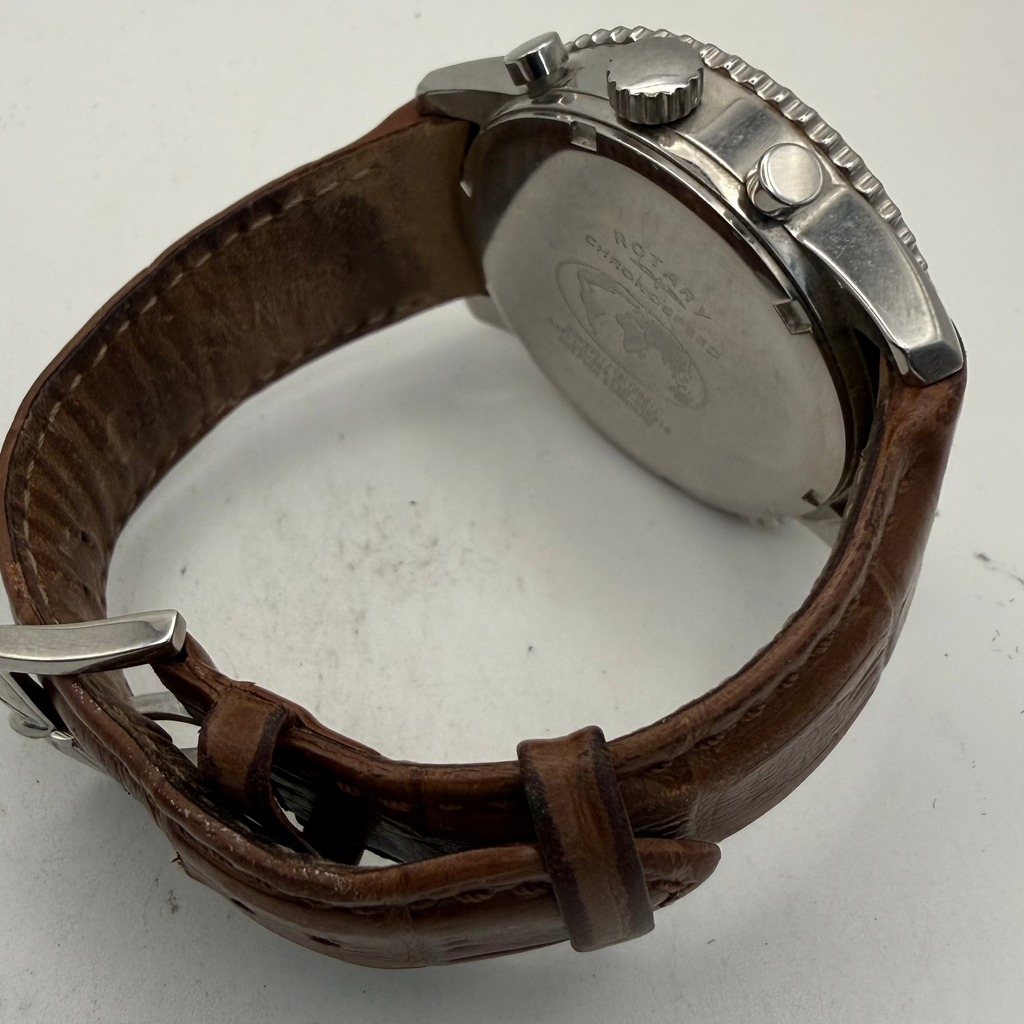 Rotary Chronospeed GS03351/19 Chronograph Leather Strap Watch (Fully Tested and Working)- £140.00