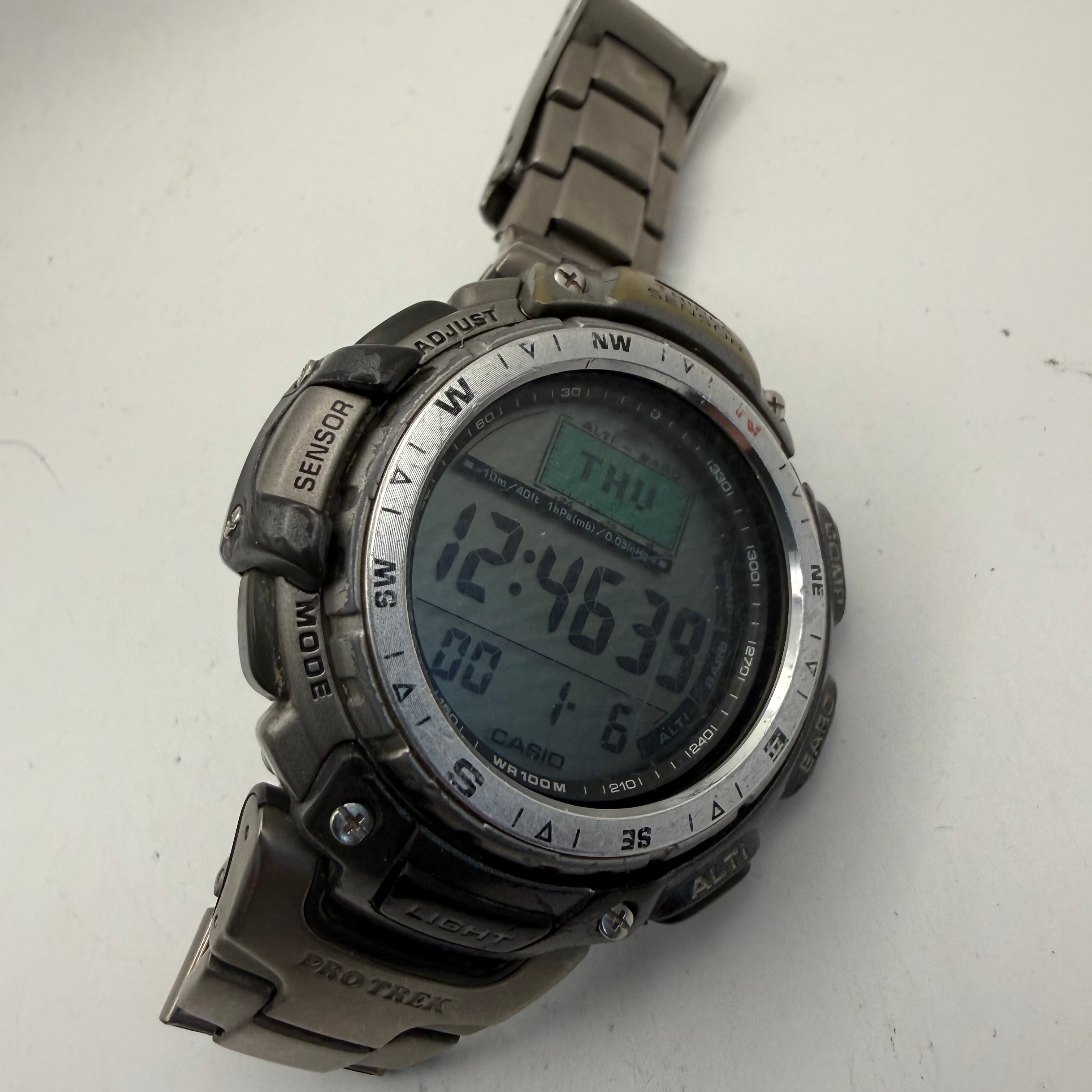 Casio Pro Trek PRG-40 Triple Sensor Digital Watch (Fully Tested and Working)- £85.00