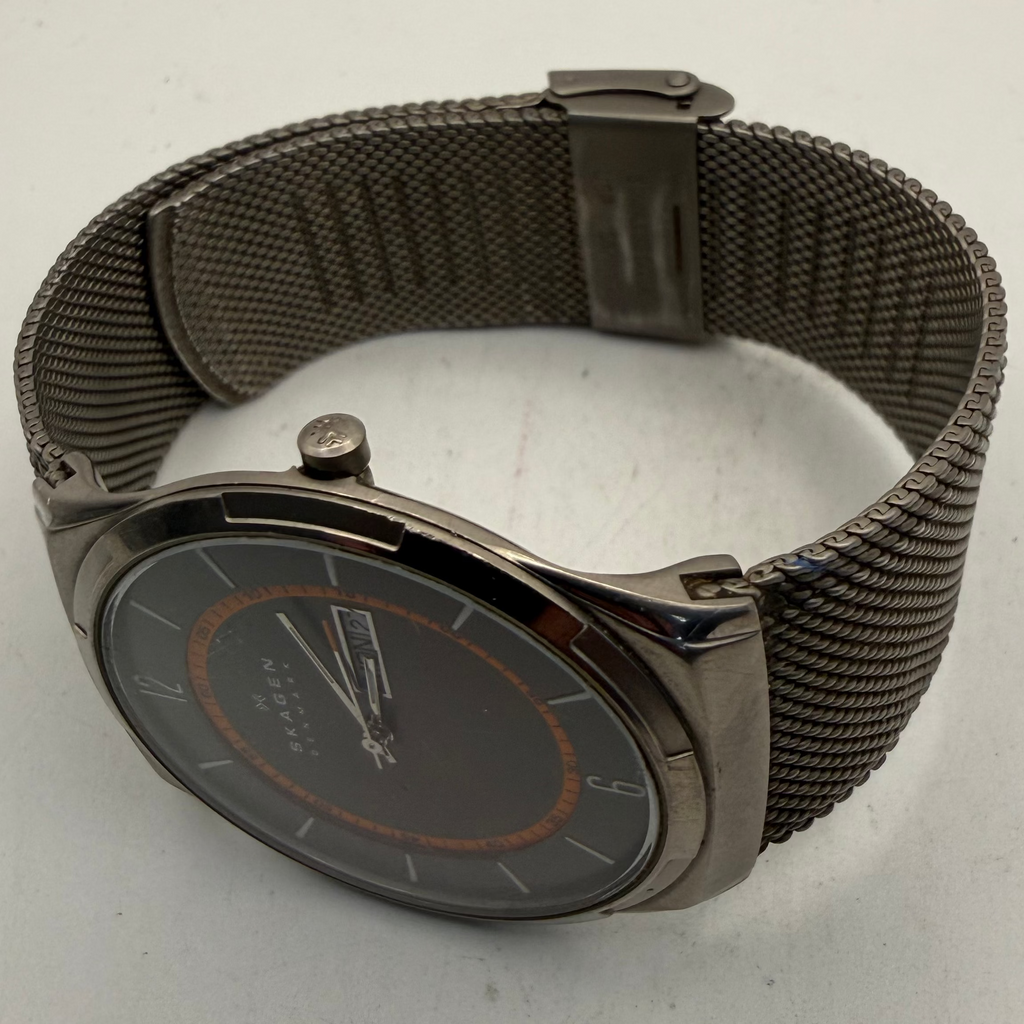 Skagen Denmark Titanium SKW6007 Mesh Bracelet Watch (Fully Tested and Working- £40.00