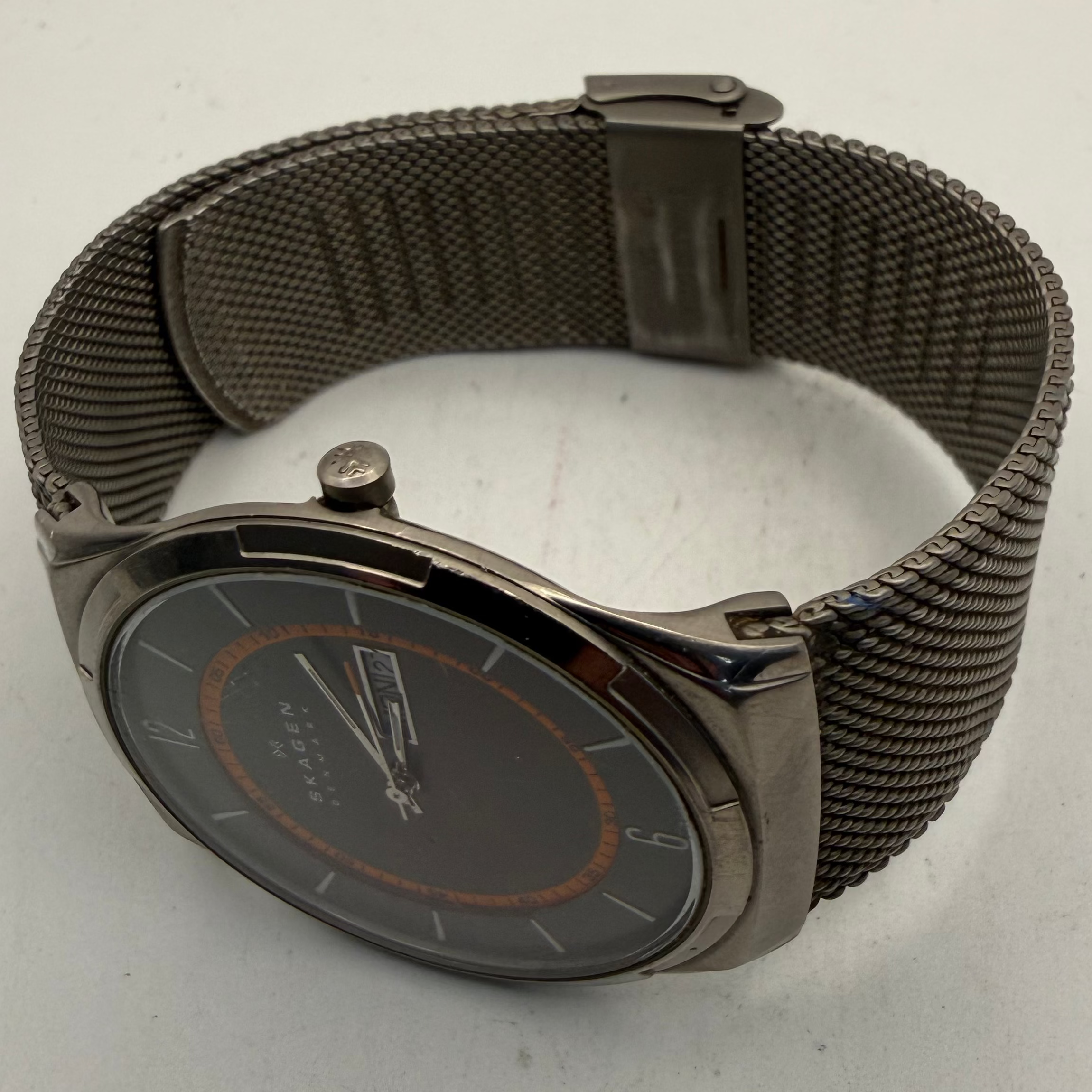 Skagen Denmark Titanium SKW6007 Mesh Bracelet Watch (Fully Tested and Working- £40.00