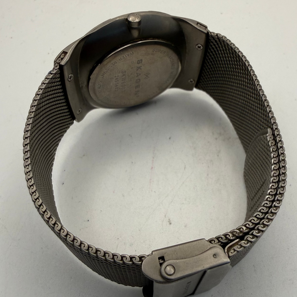 Skagen Denmark Titanium SKW6007 Mesh Bracelet Watch (Fully Tested and Working- £40.00