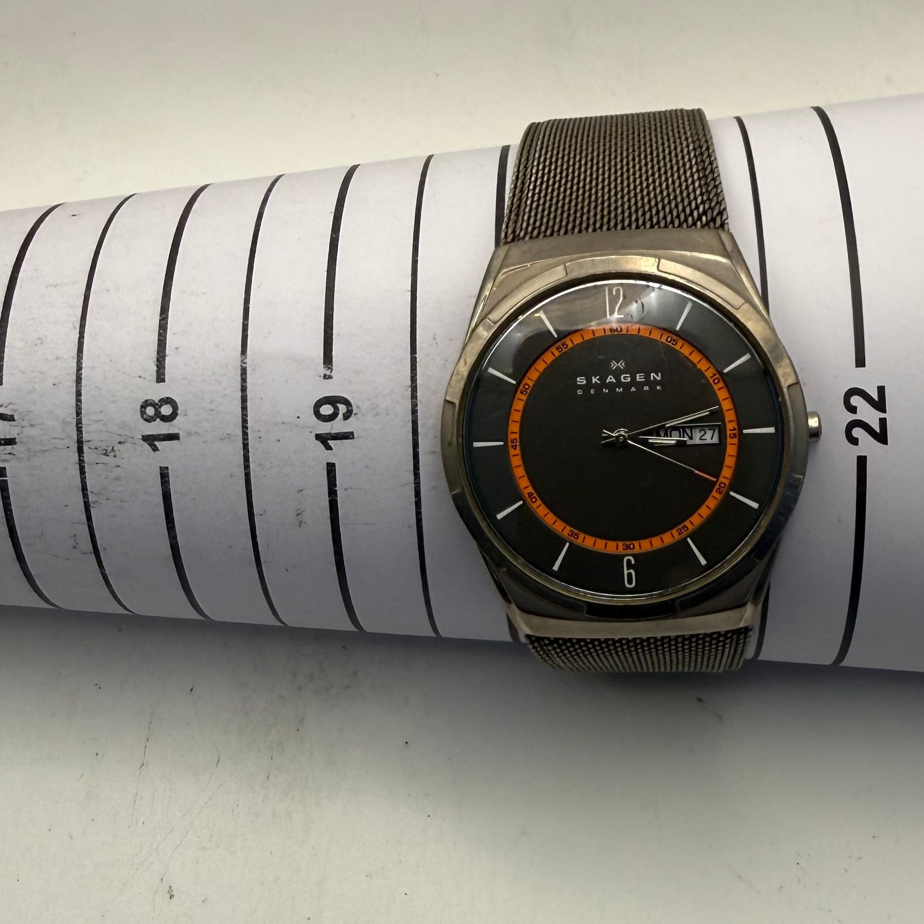 Skagen Denmark Titanium SKW6007 Mesh Bracelet Watch (Fully Tested and Working- £40.00