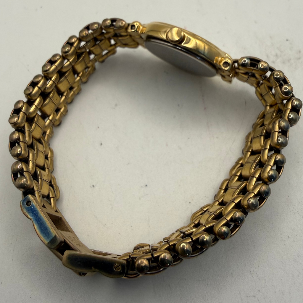 Seiko Ladies Quartz Gold Tone Bracelet Watch 4N00-0381 (Fully Tested and Working)- £25.00
