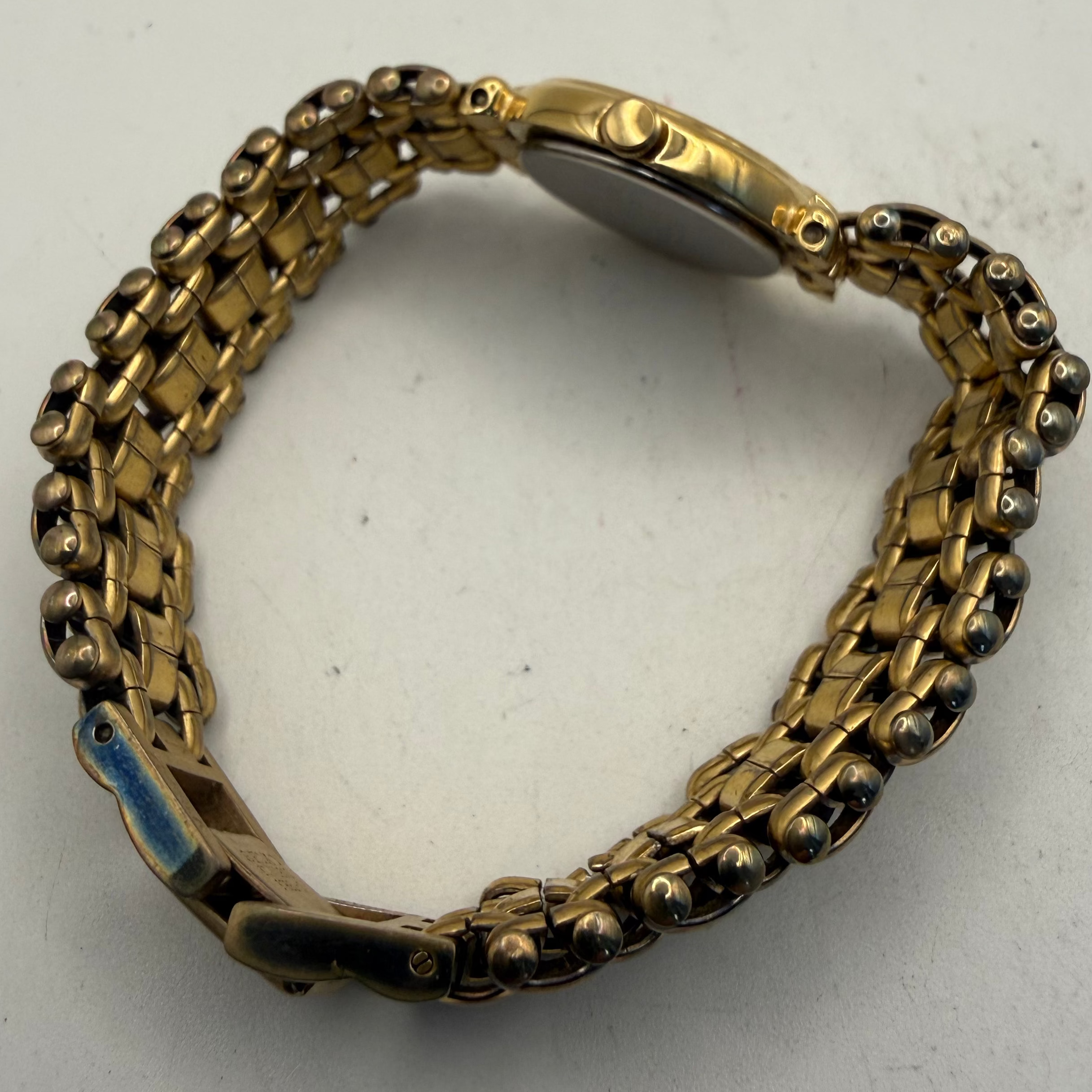 Seiko Ladies Quartz Gold Tone Bracelet Watch 4N00-0381 (Fully Tested and Working)- £25.00